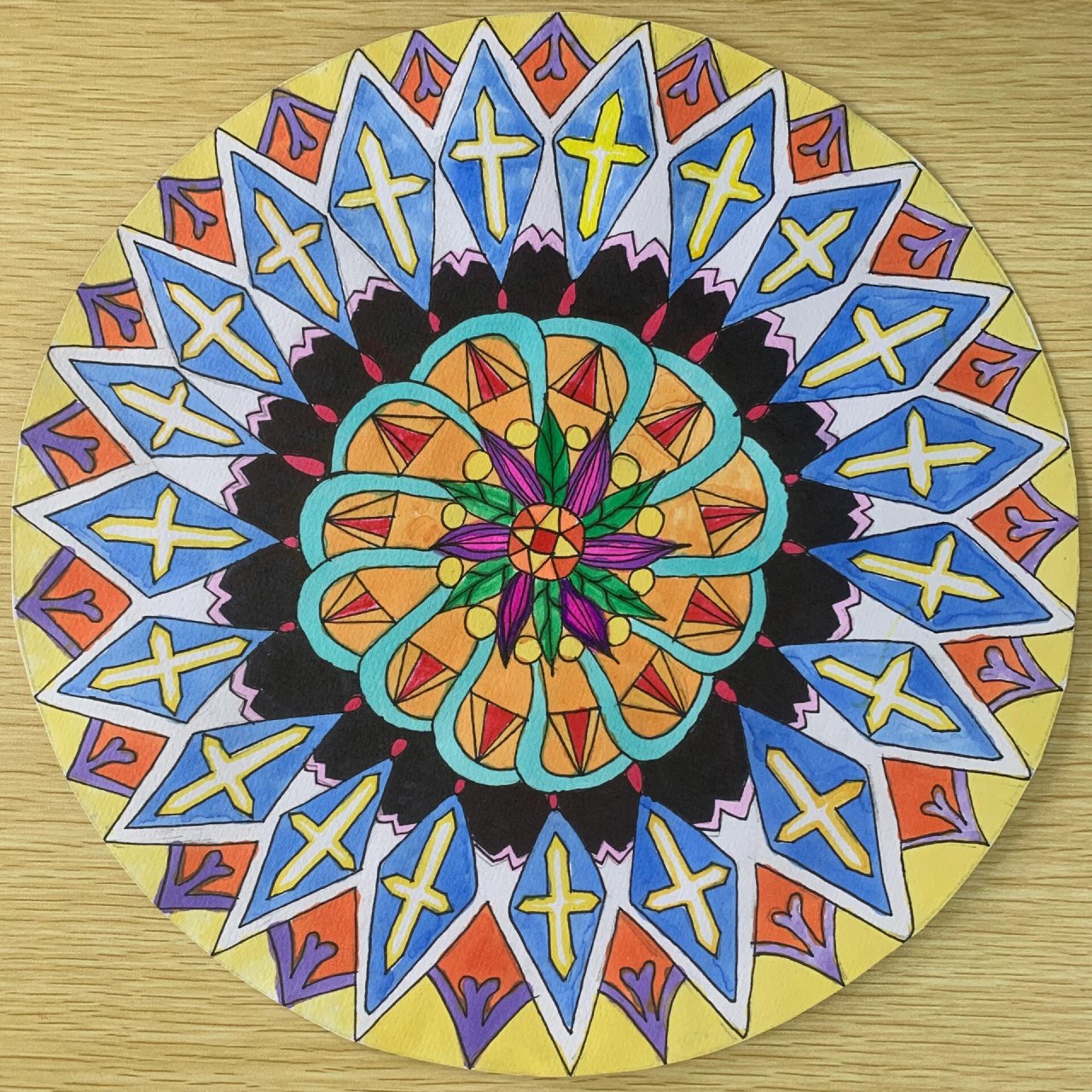 纹样装饰 装饰设计:植物,花卉,几何图案 离心式,向心式,均衡式,对称式