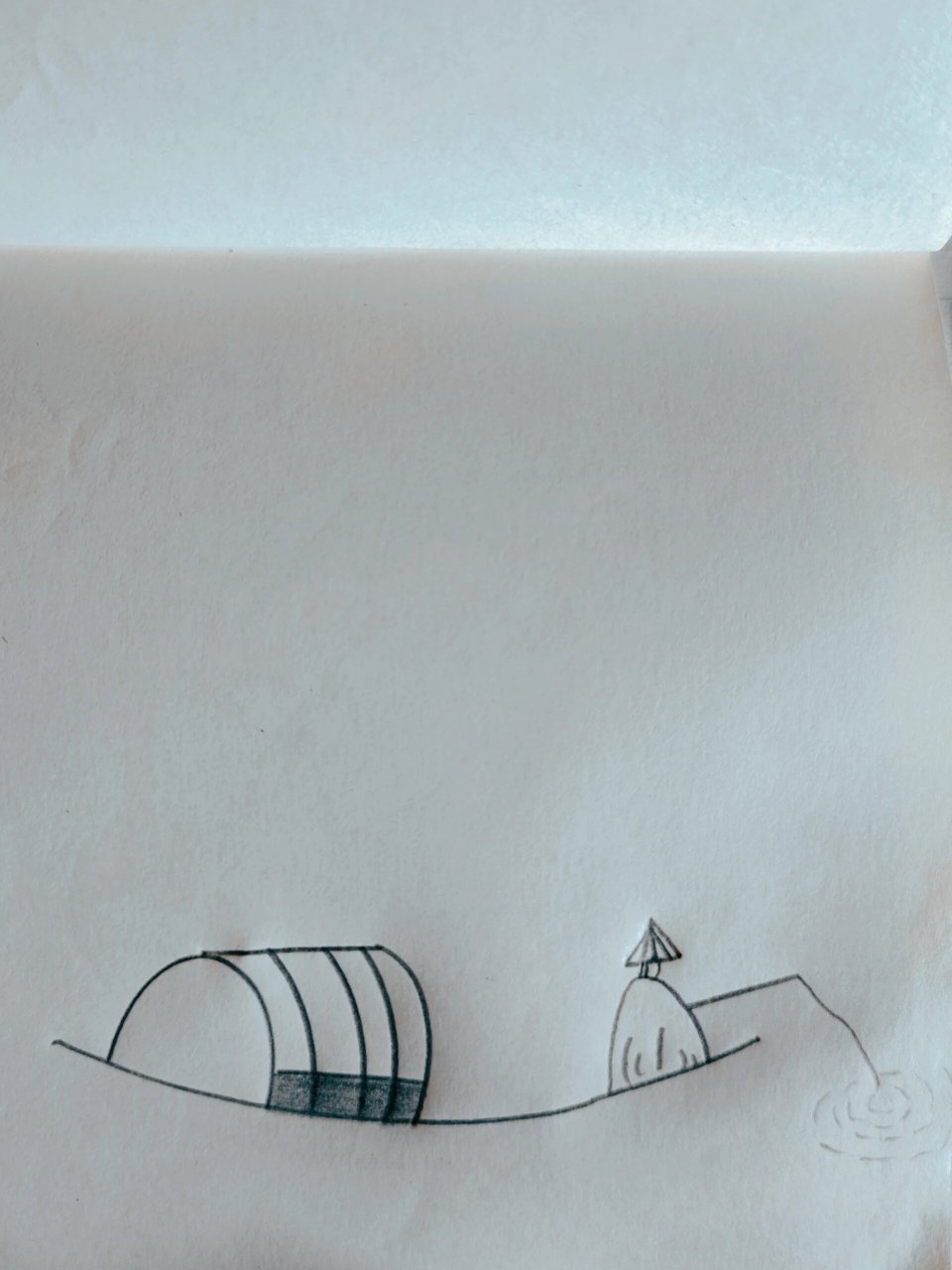 画世界每天一练‖简笔画临摹‖乌篷船简笔画 一起画世界←_← 78