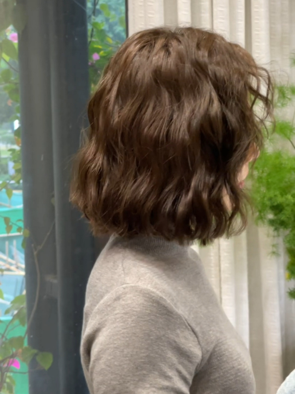 73中短发法式烫,细软发质的福音～齐肩法式烫发拯救中短发尴尬期