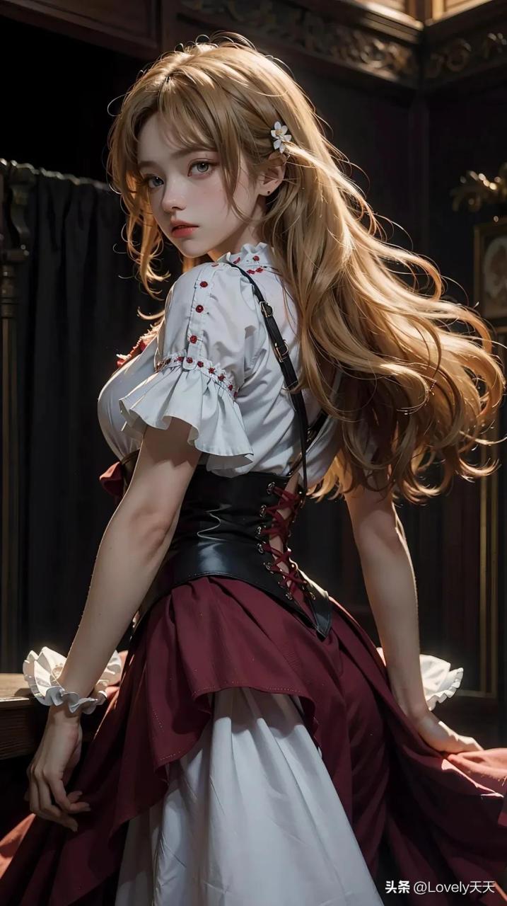 ai金发性感小姐姐