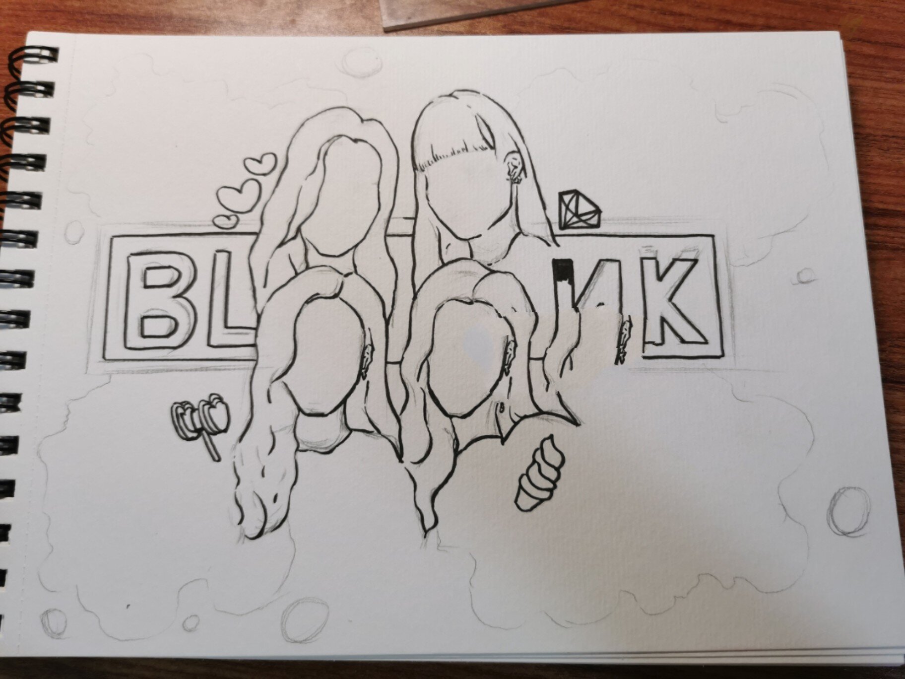 【原创手抄报】blackpink主题