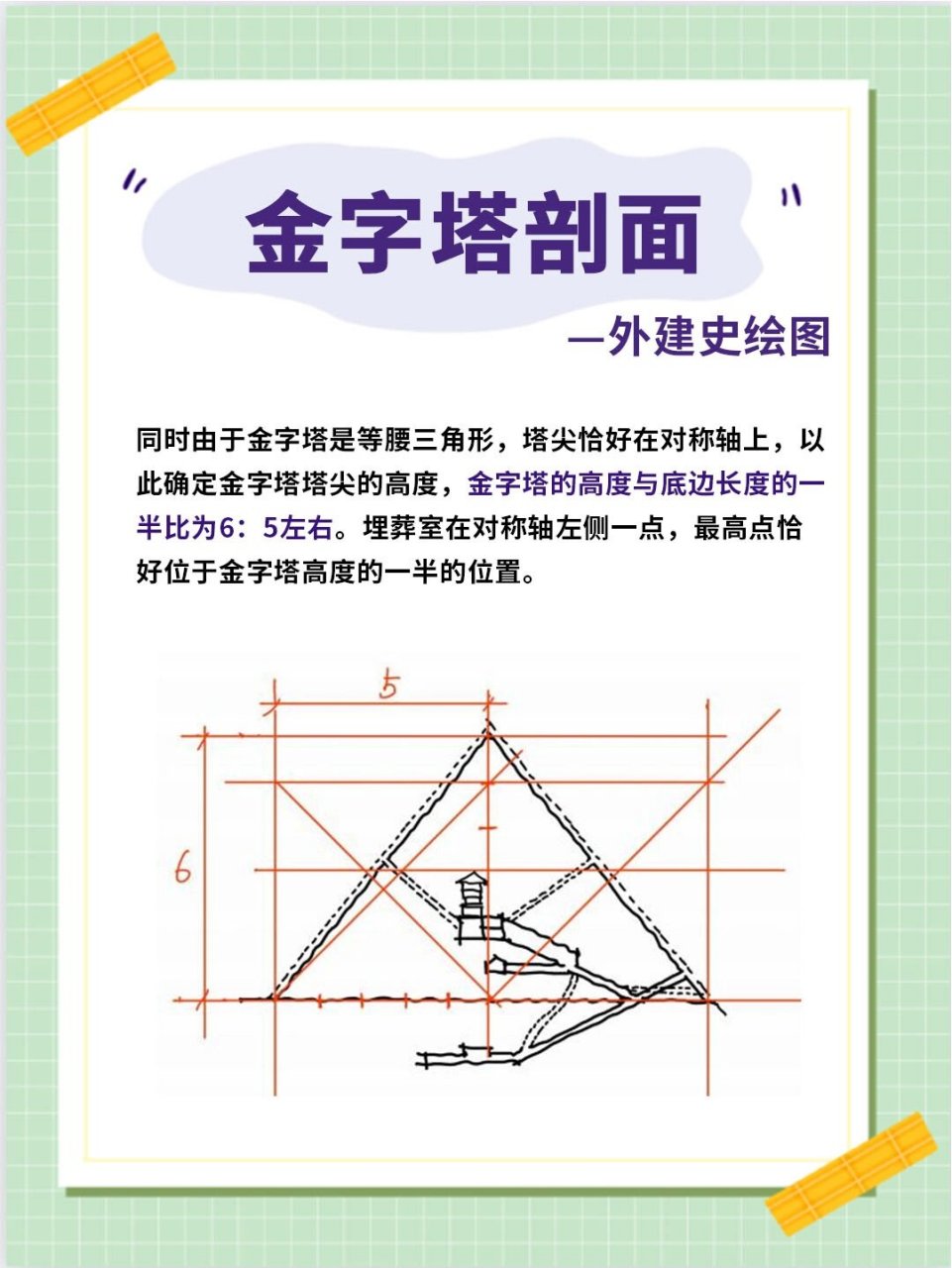 埃及金字塔建筑结构图片