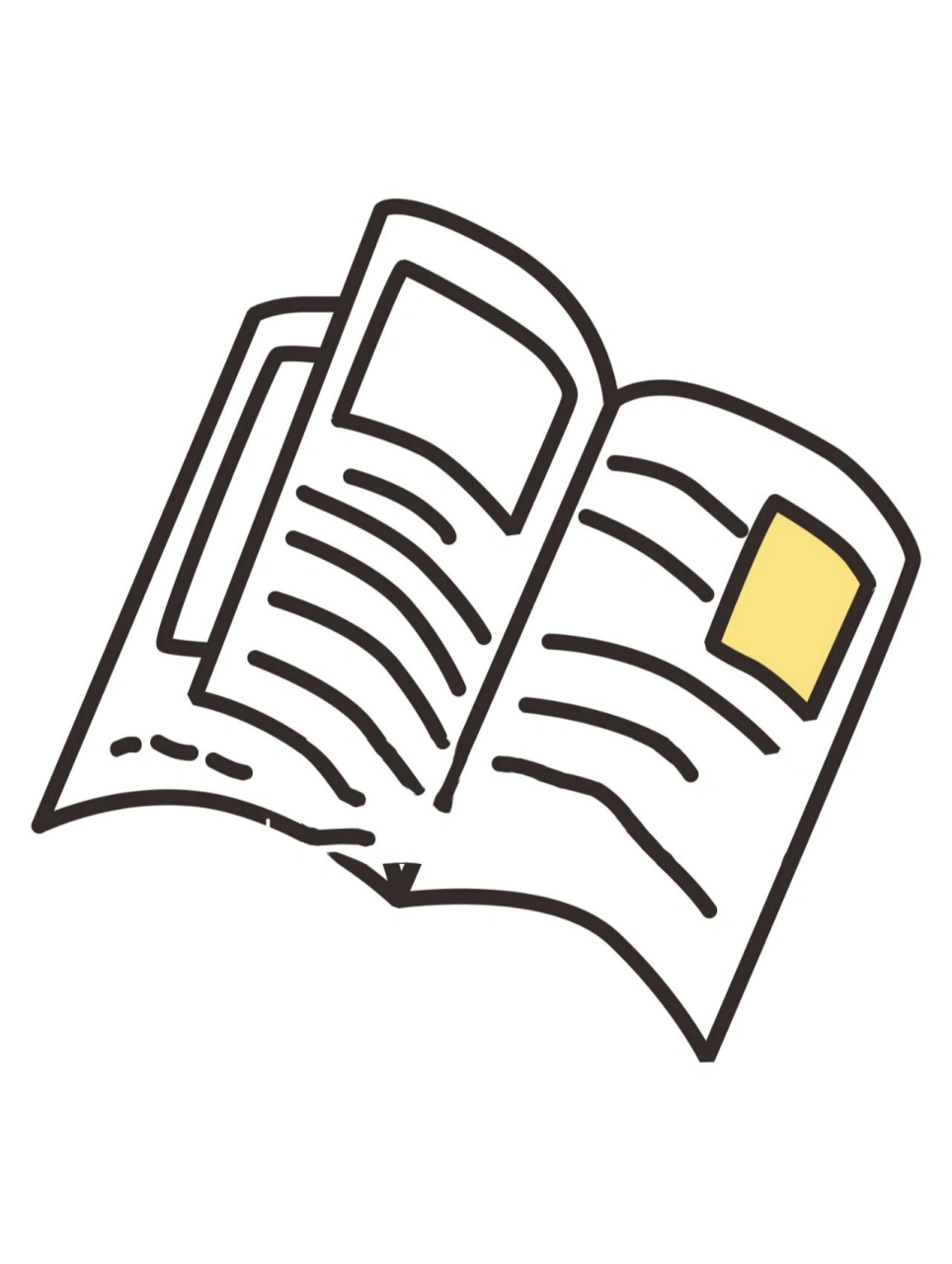 简笔画 | 73开学素材 要开学了,学习用品准备好了吗,背上可爱的书包