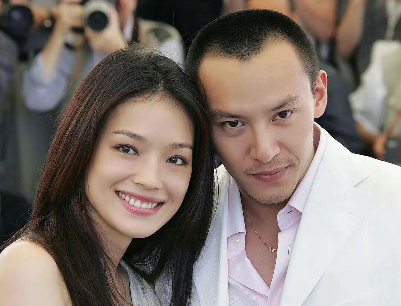 舒淇&张震 | 2005年戛纳电影节 | 太可93了 #张震  超爱2005年参加