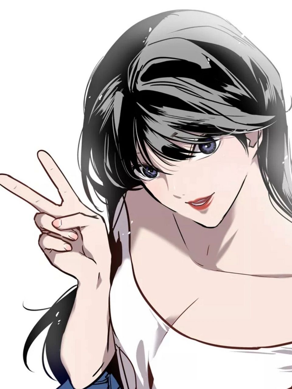 韩国漫画,图截取自咚漫,作家闵宋雅 这样的姐姐谁不爱呢!