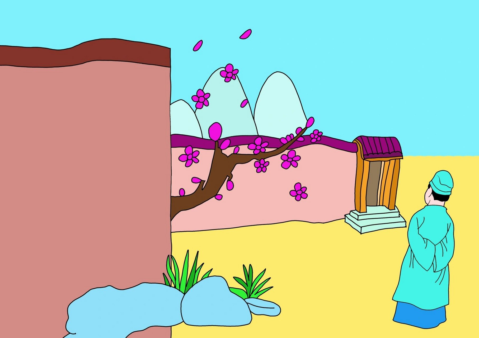 二年级上 | 语文 | 古诗配画 | 梅花     《梅花》 宋.