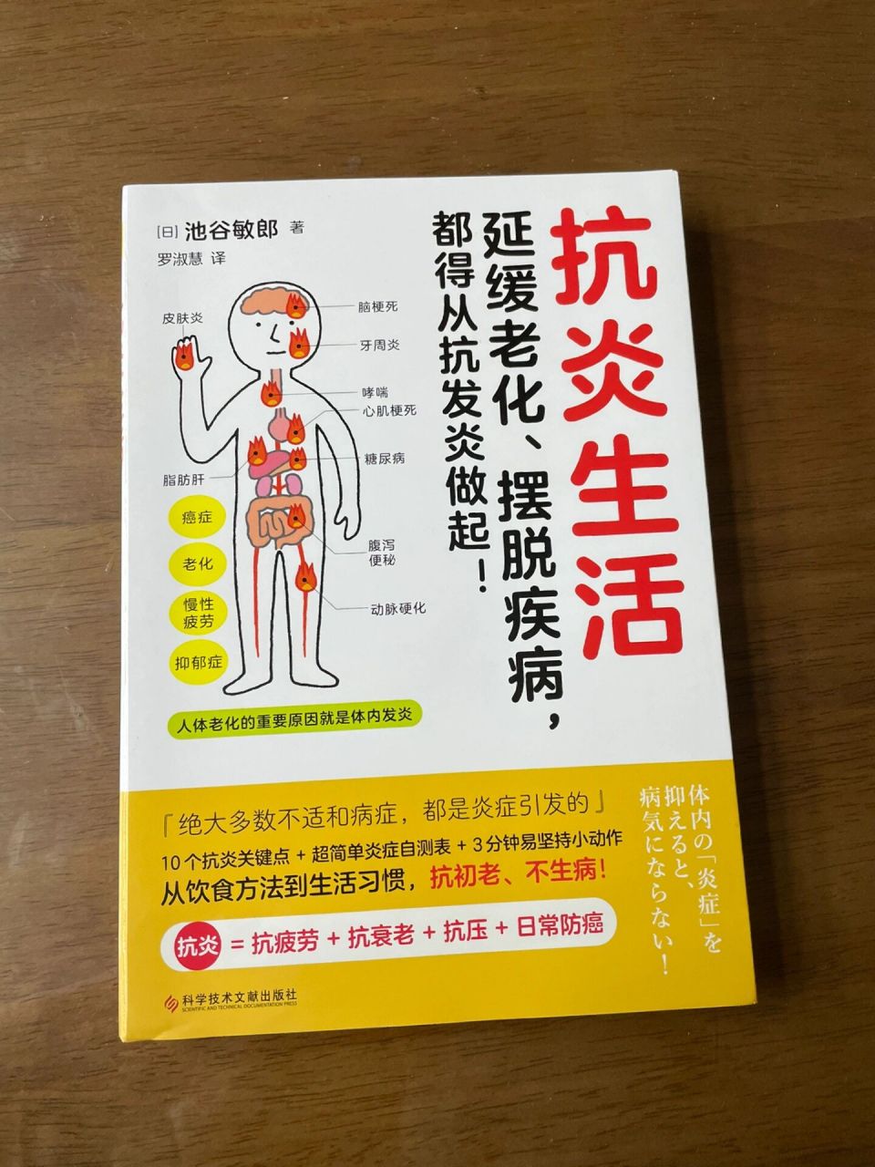 这本《抗炎生活》实用的部分被我一次性总结 双十一快递今天刚到的这