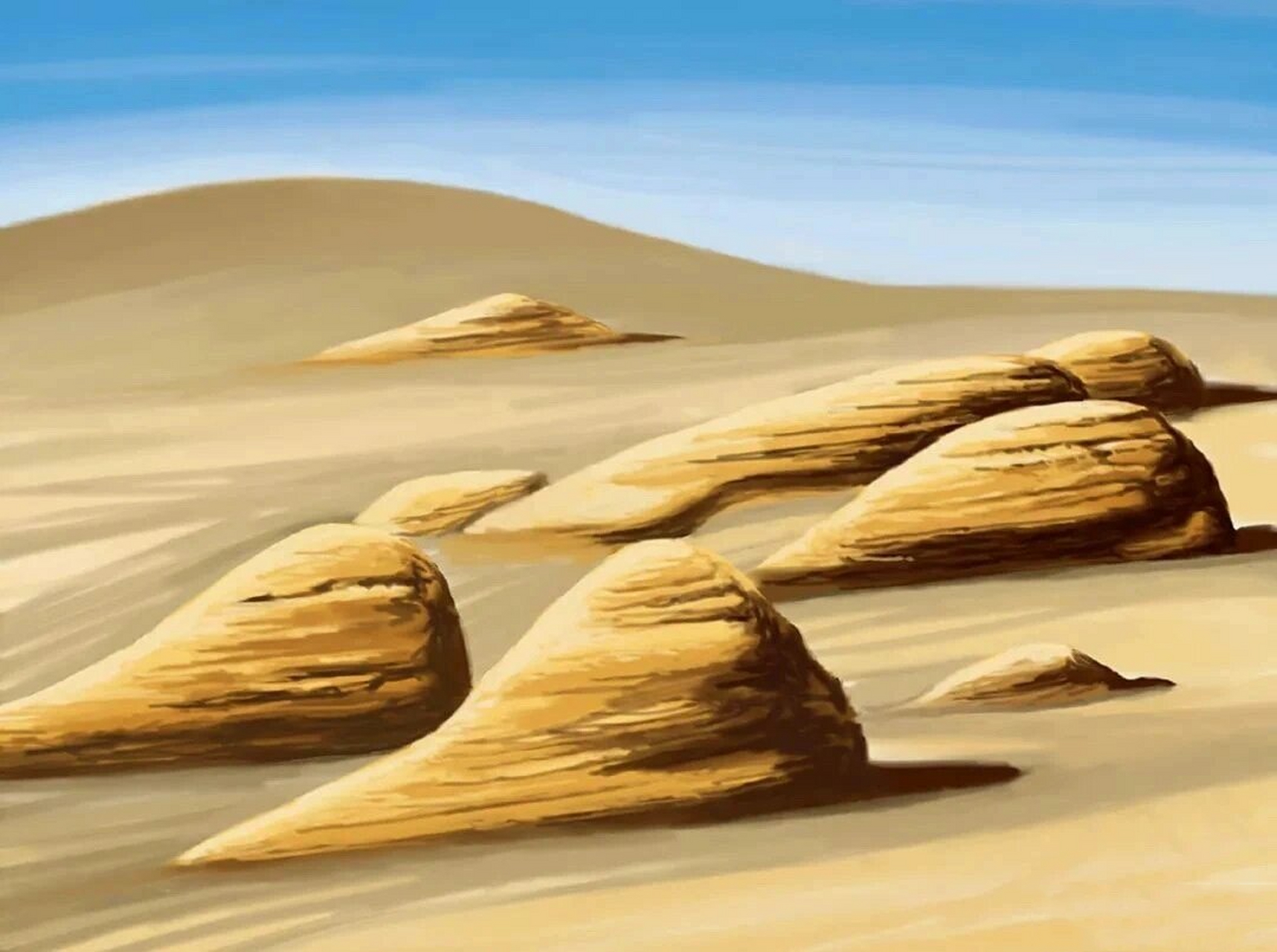 为什么鲸背状雅丹地貌是迎风坡陡而背风坡缓呢?