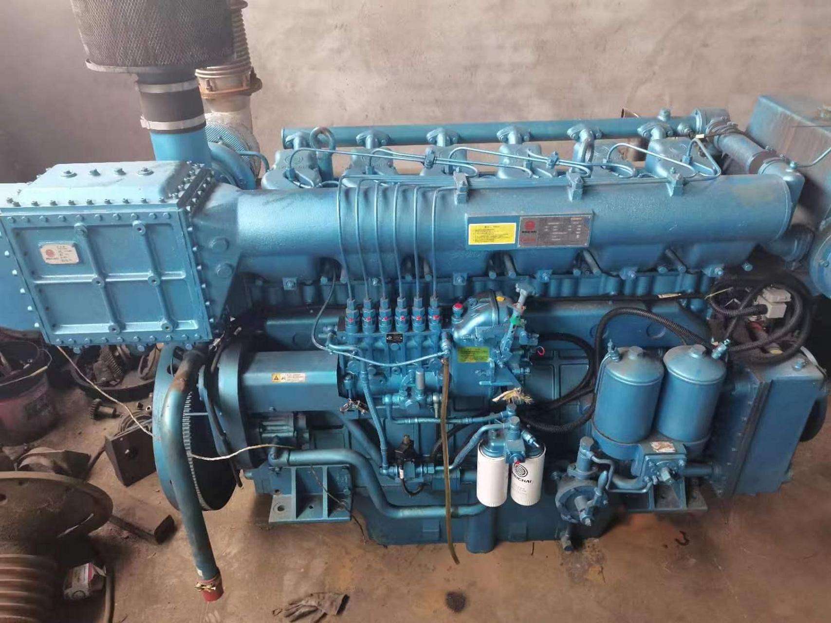 潍柴6170-480马力,带船检证书合格证.