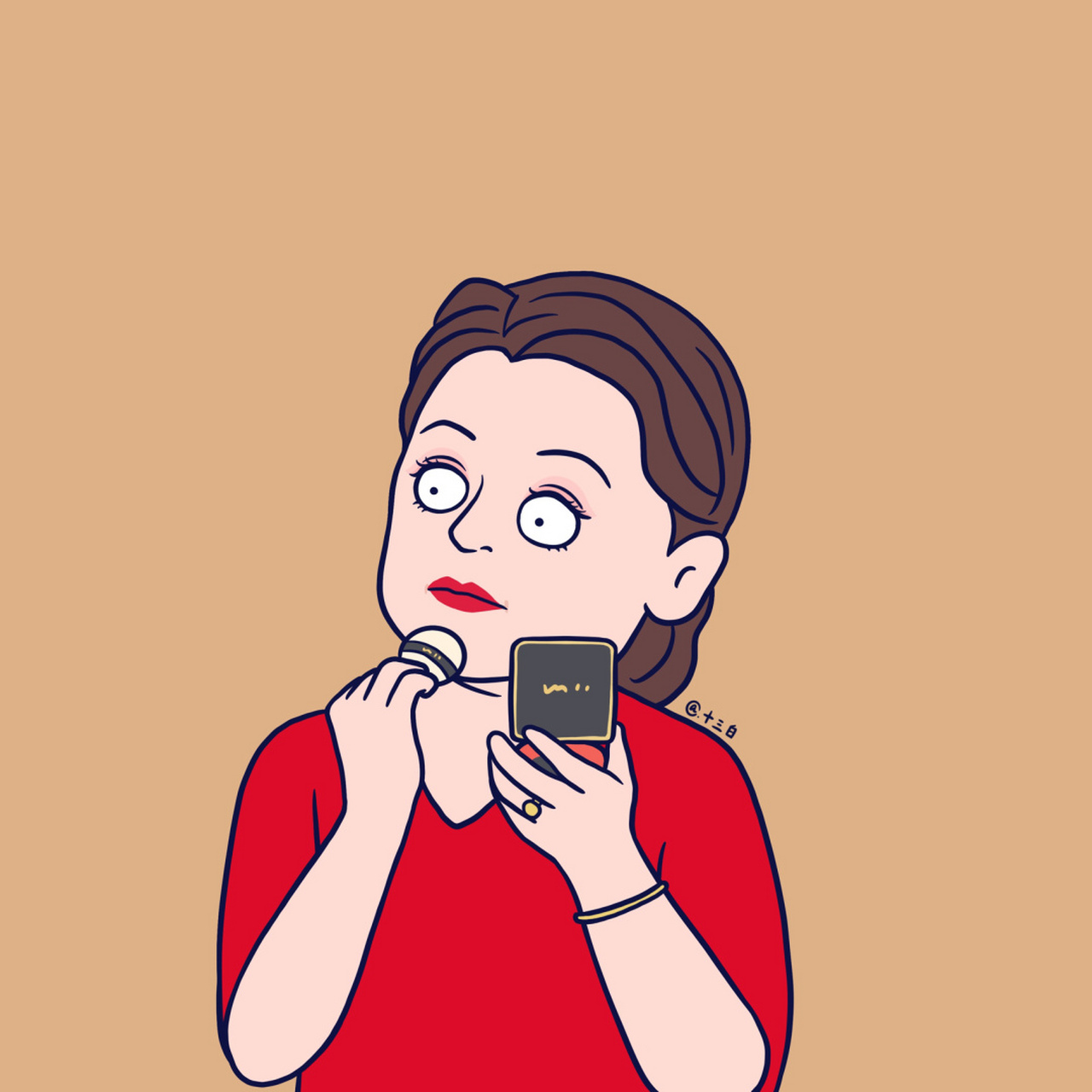 7815《乡村爱情》角色小头像(第一组)7815 手绘头像 搞笑漫画