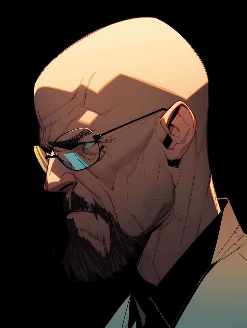 头像 #midjourney# #nijijourney# #头像# #优质头像# #绝命毒师# #绝