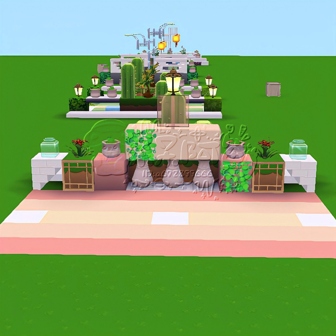 9915迷你世界小镇马路教程9015