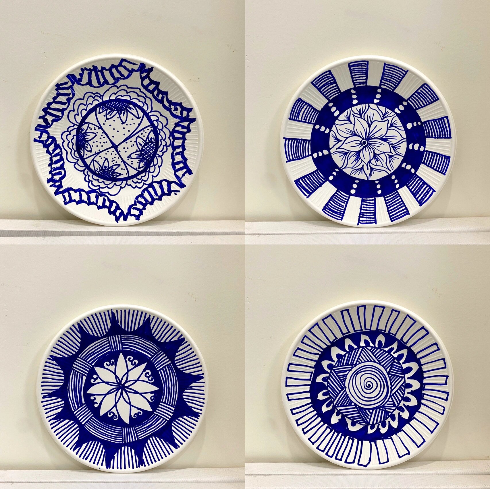 青花瓷盘子