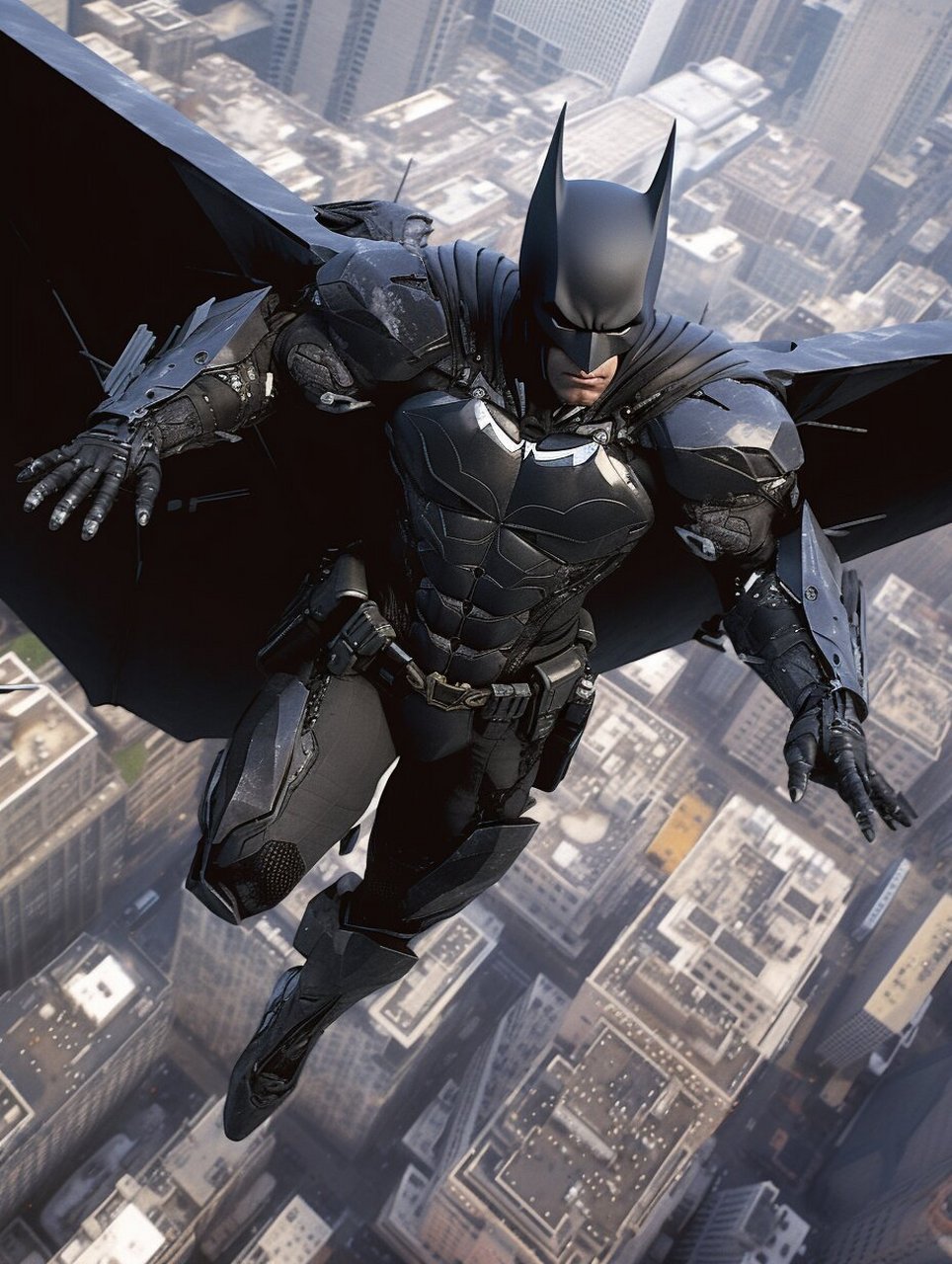 蝙蝠侠机甲篇 在哥谭市惩恶扬善的正义化身,未来版蝙蝠侠.