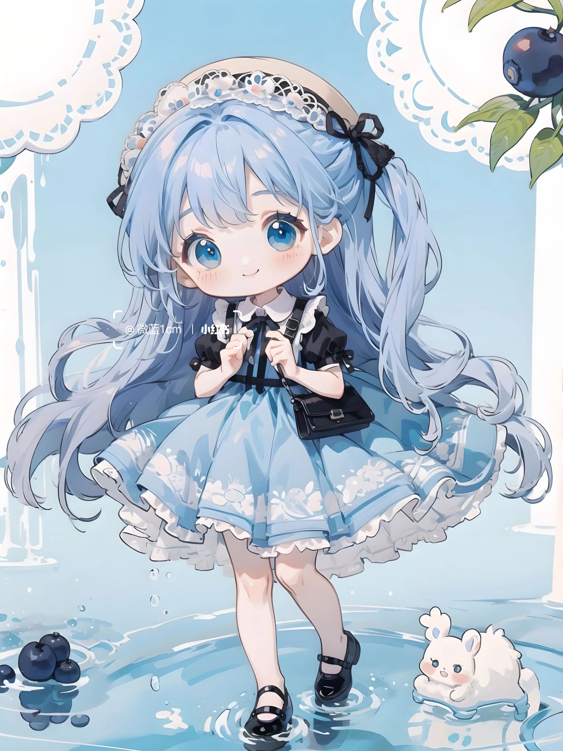 q版可爱卡通女孩