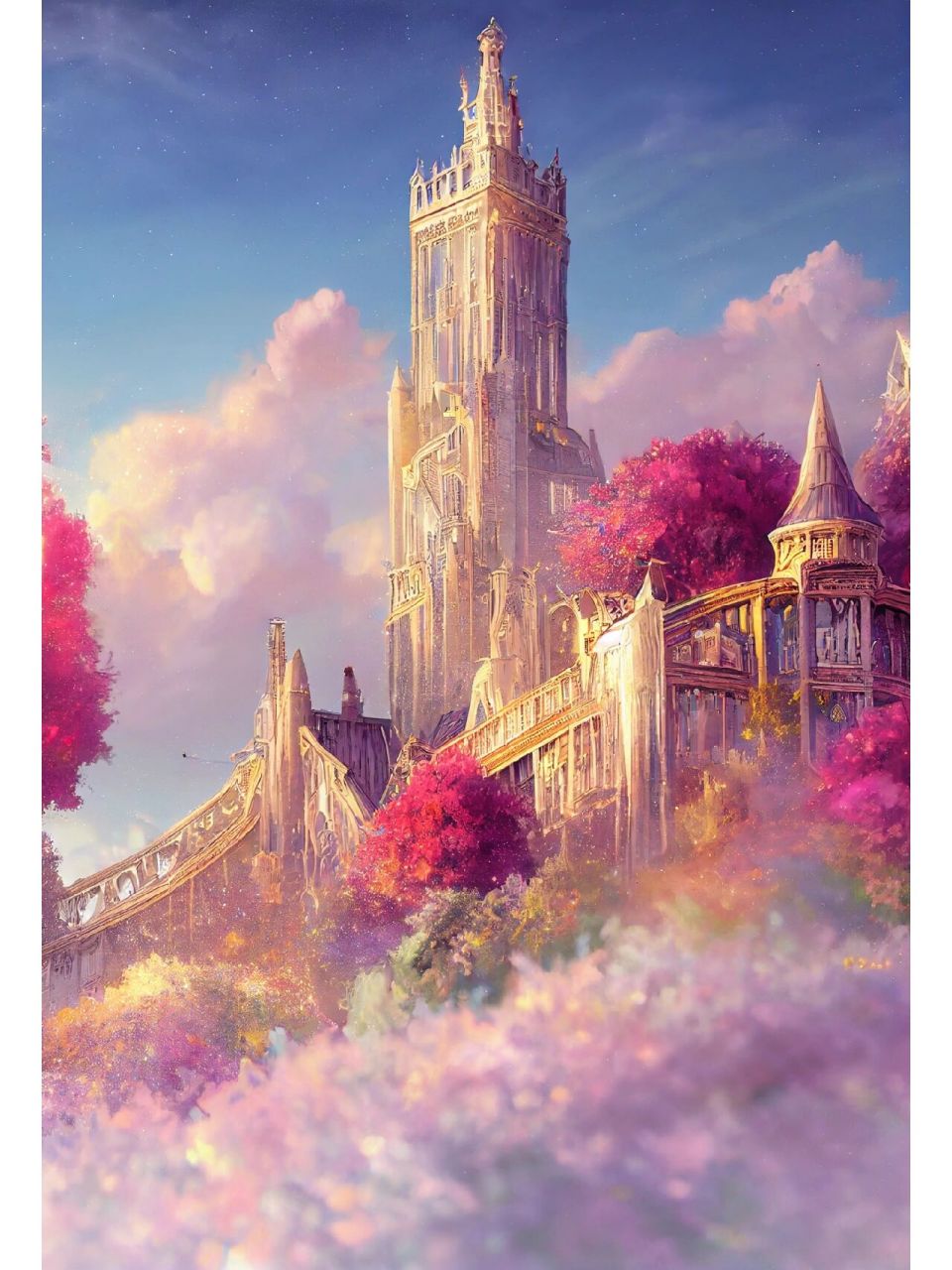 当水晶城堡呈现在你眼前, 说明你理想中的爱情是坚定不移,忠贞可靠的