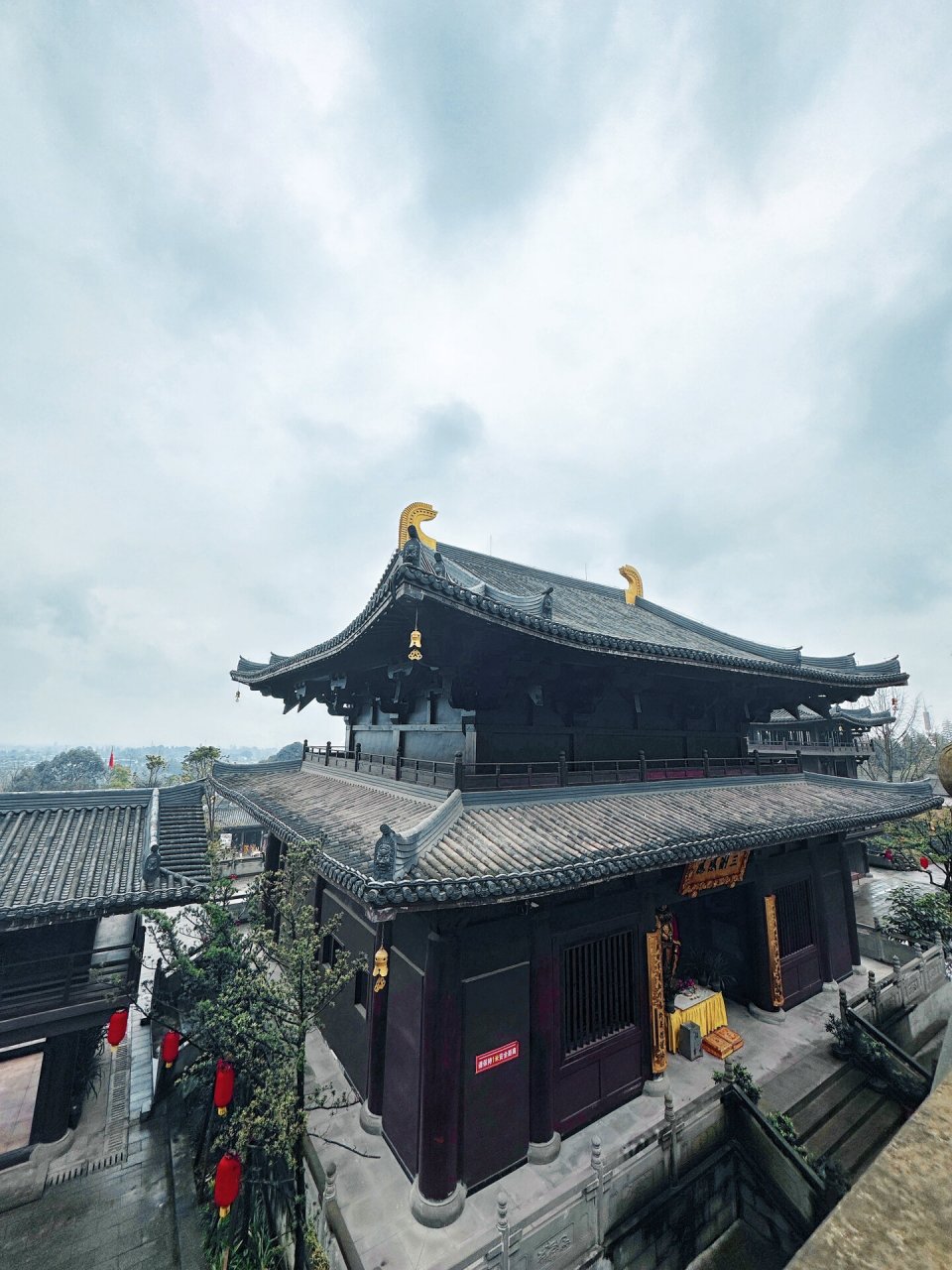 寺庙闲逛|绵竹吉祥寺 德阳绵竹很大的寺院,景色很好,后面还在修建中