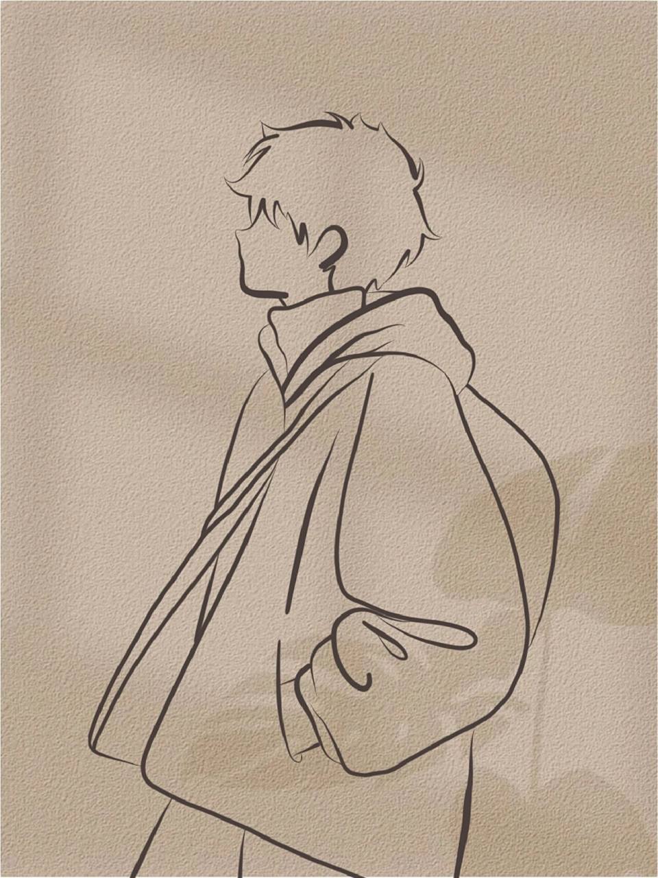 【每日简笔画61】画个帅哥