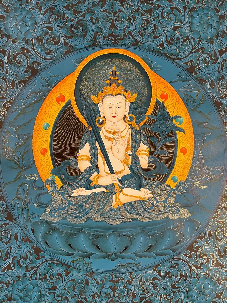 精美蓝唐-虚空藏菩萨0599