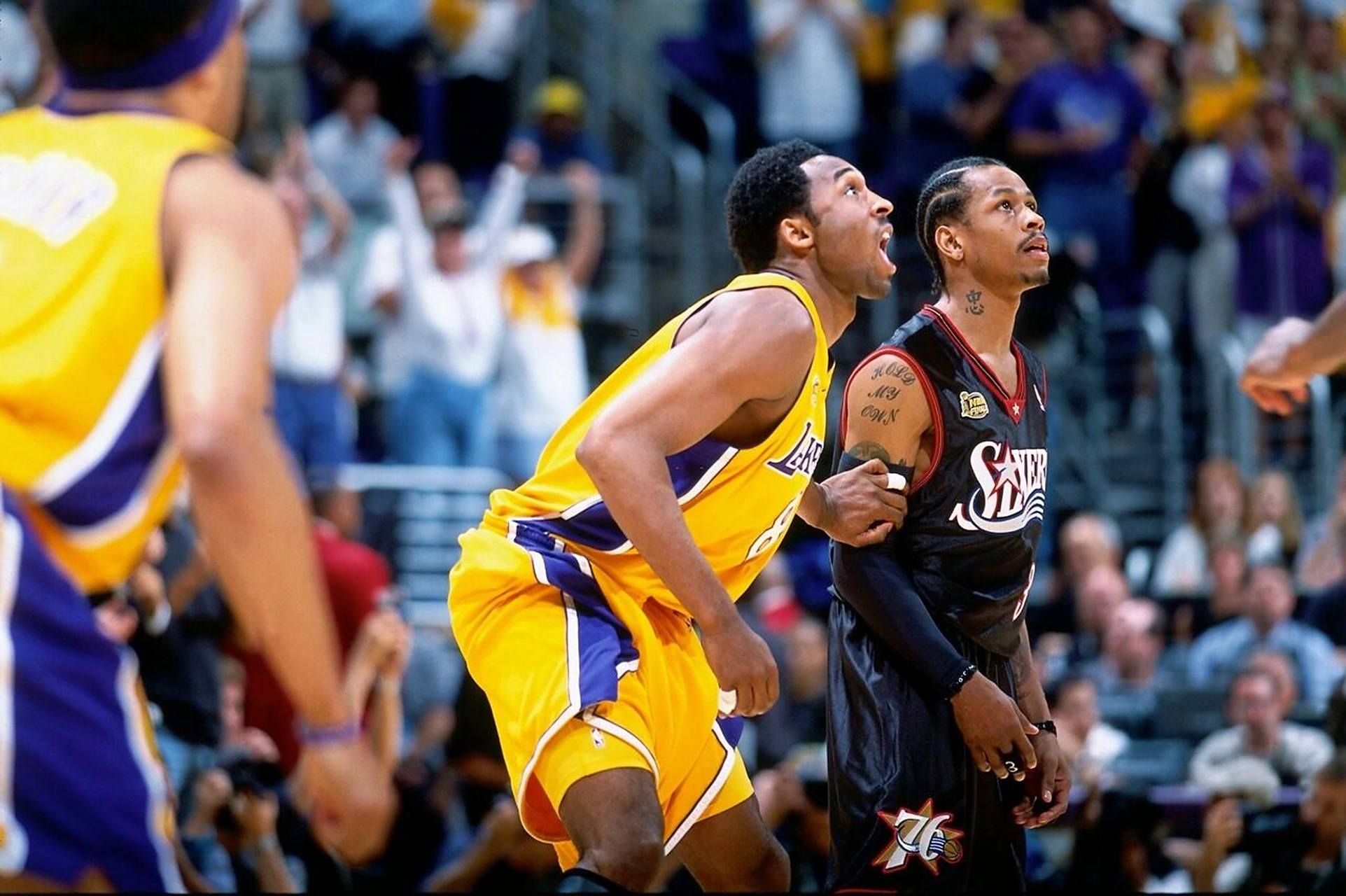 nba# #nba精彩瞬间# #科比# #艾弗森# #晒晒我的桌面# #壁纸