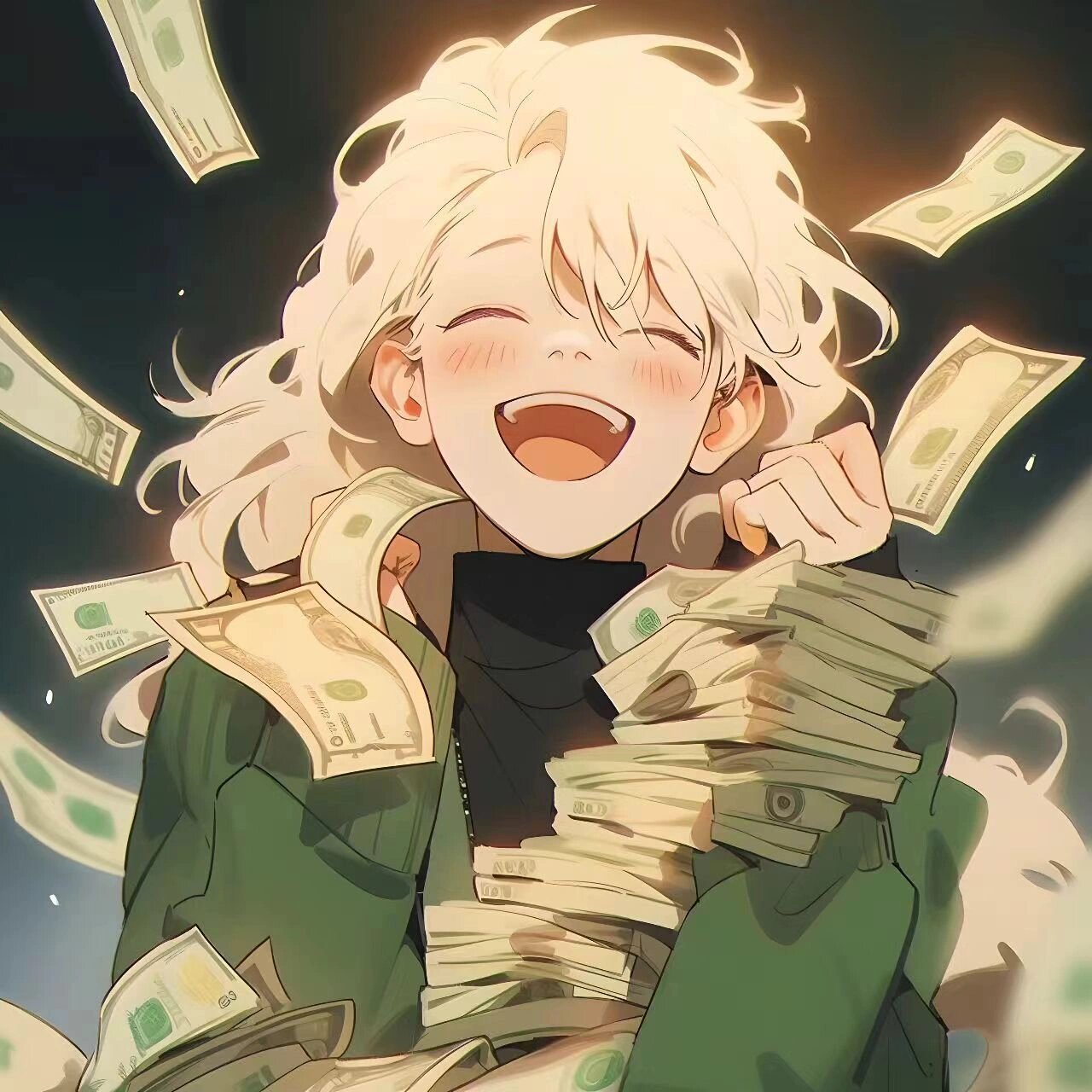 小财迷情头|一日未暴富,赚钱就不够