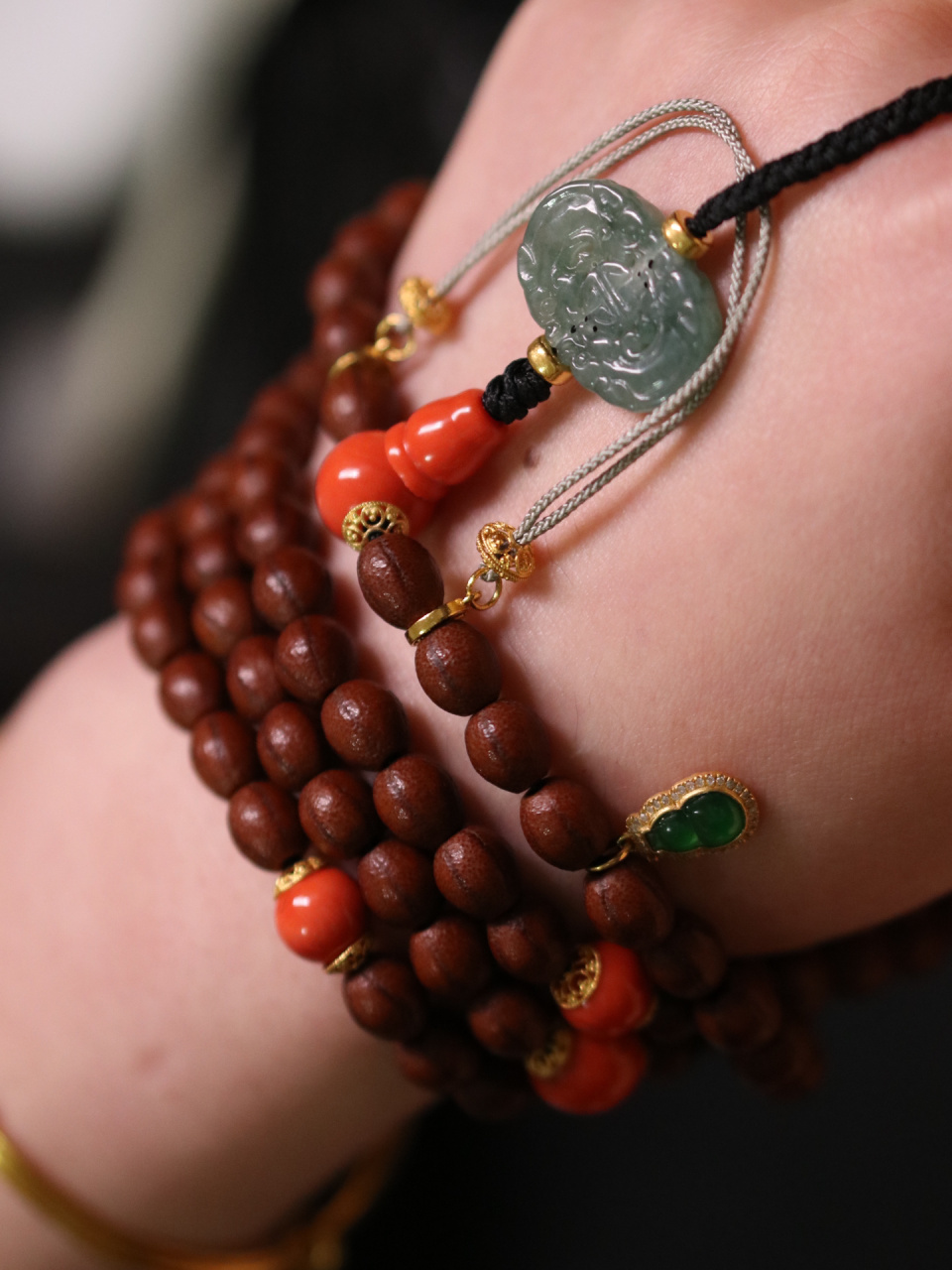 【顶级 故宫 五线菩提】 故宫五线菩提的稀缺性众所周知,这样的尺寸和