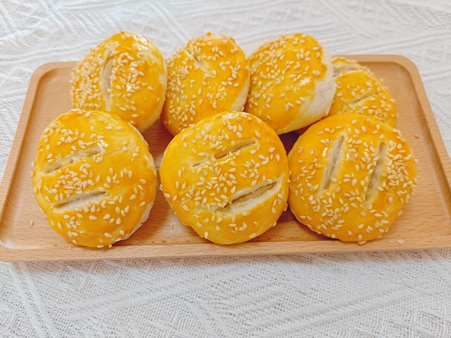 巨好吃老婆饼! 跟着一级面点师学的老婆饼 食材清单在第二张图片 这是