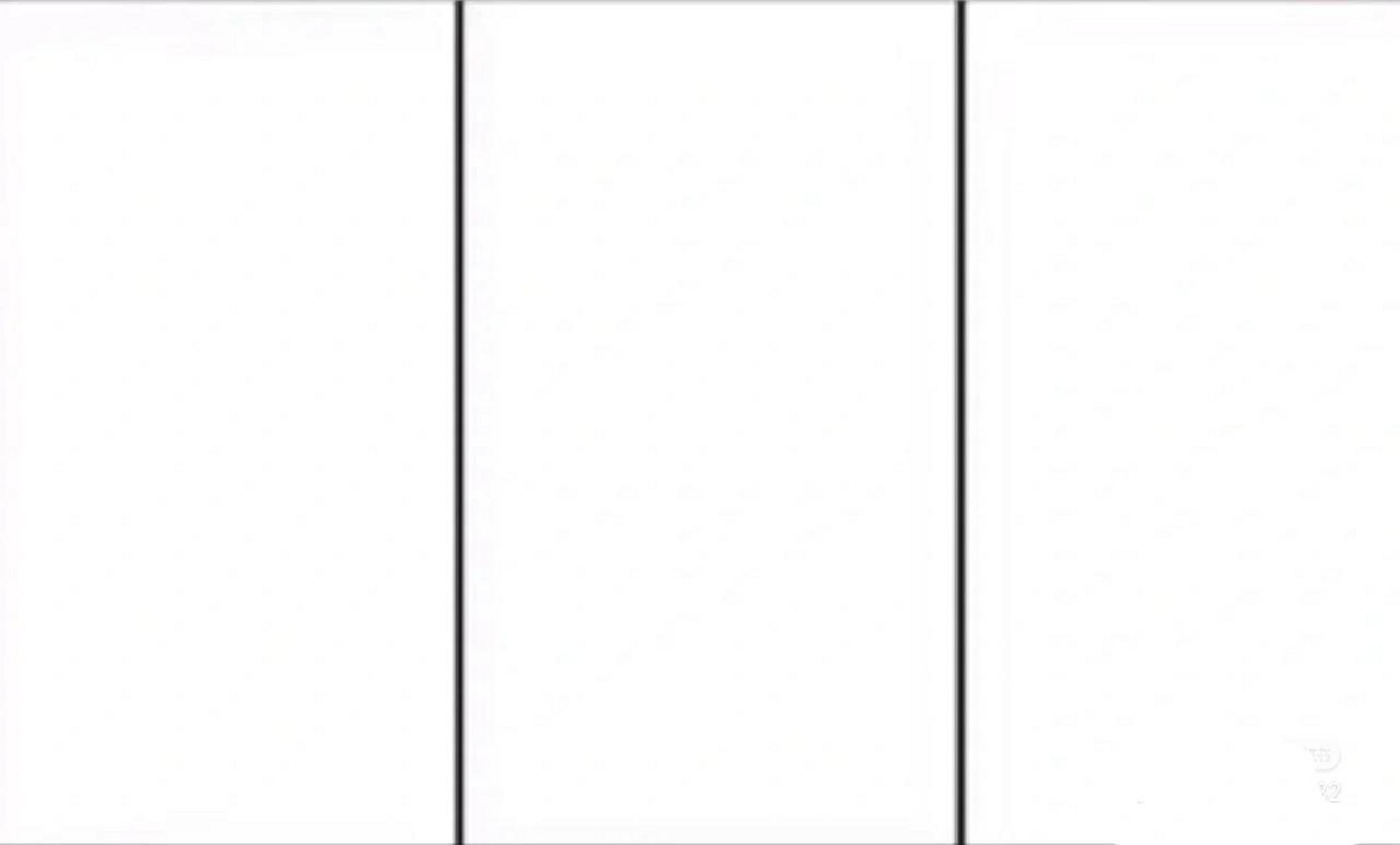 三联屏封面素材白色图片