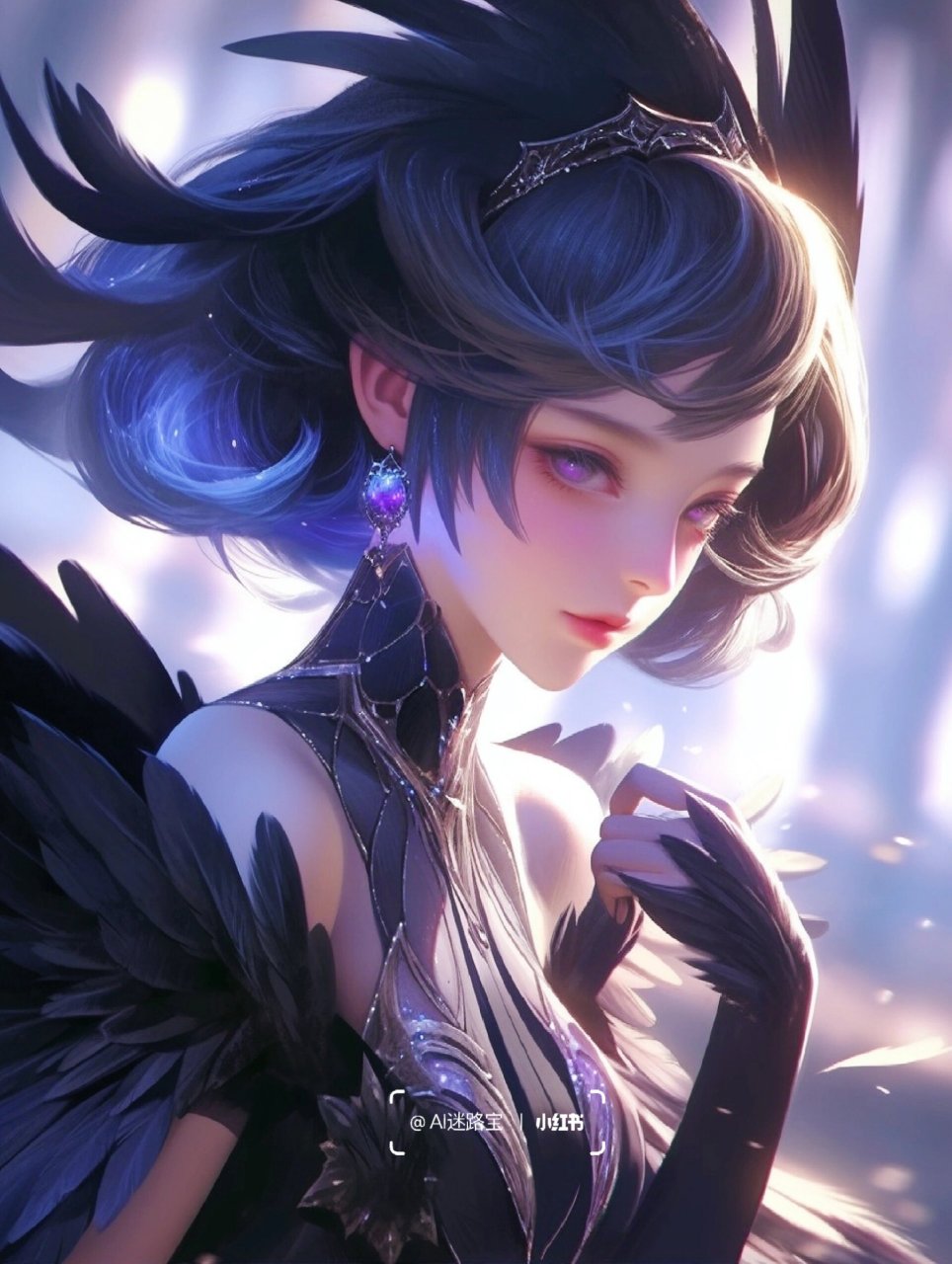天鹅之梦丨小乔同人82绝美壁纸分享~ 神圣与堕落82天使与魔鬼