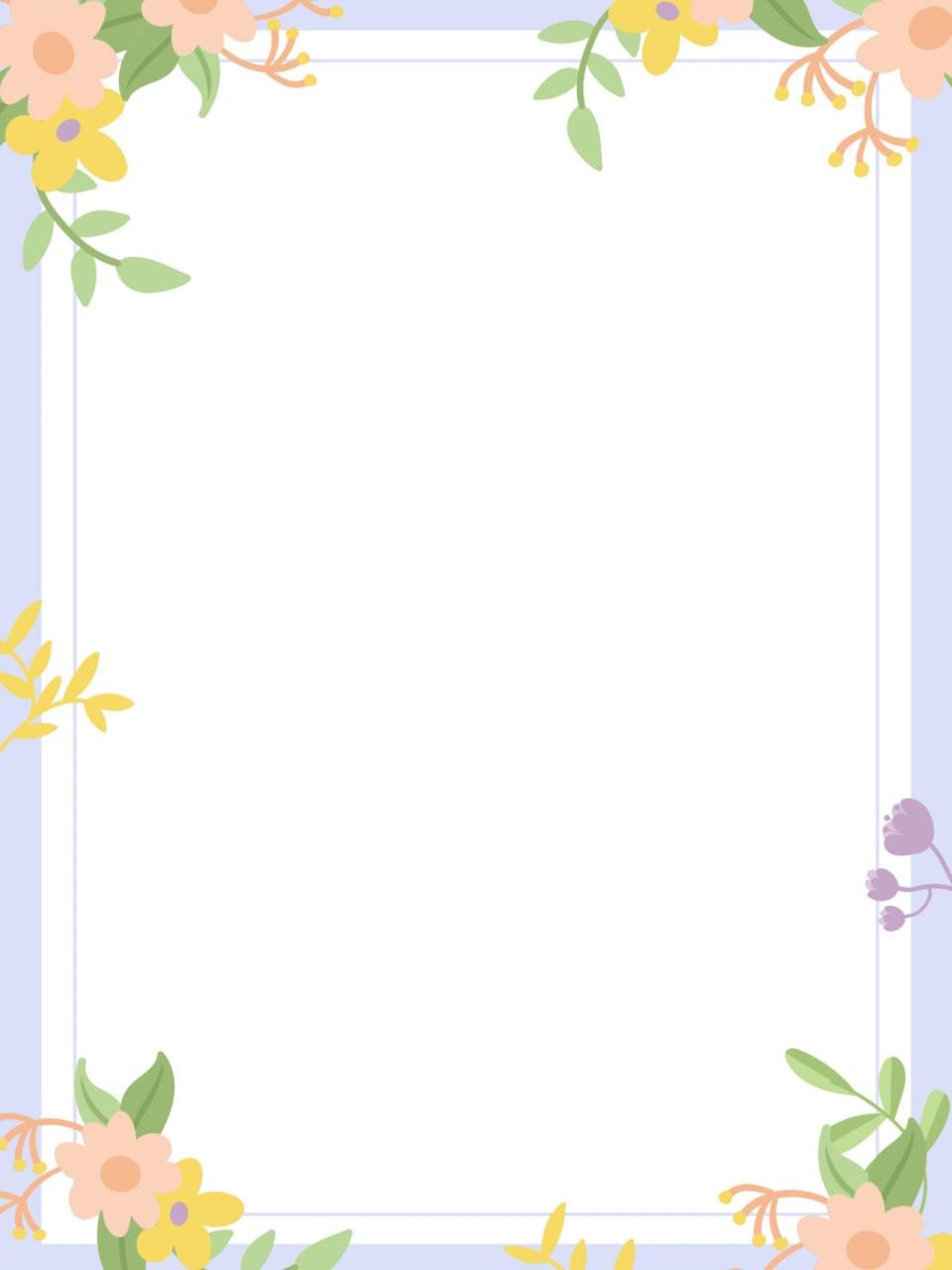 信纸/漂亮的小清新信纸 信纸/漂亮的小清新信纸