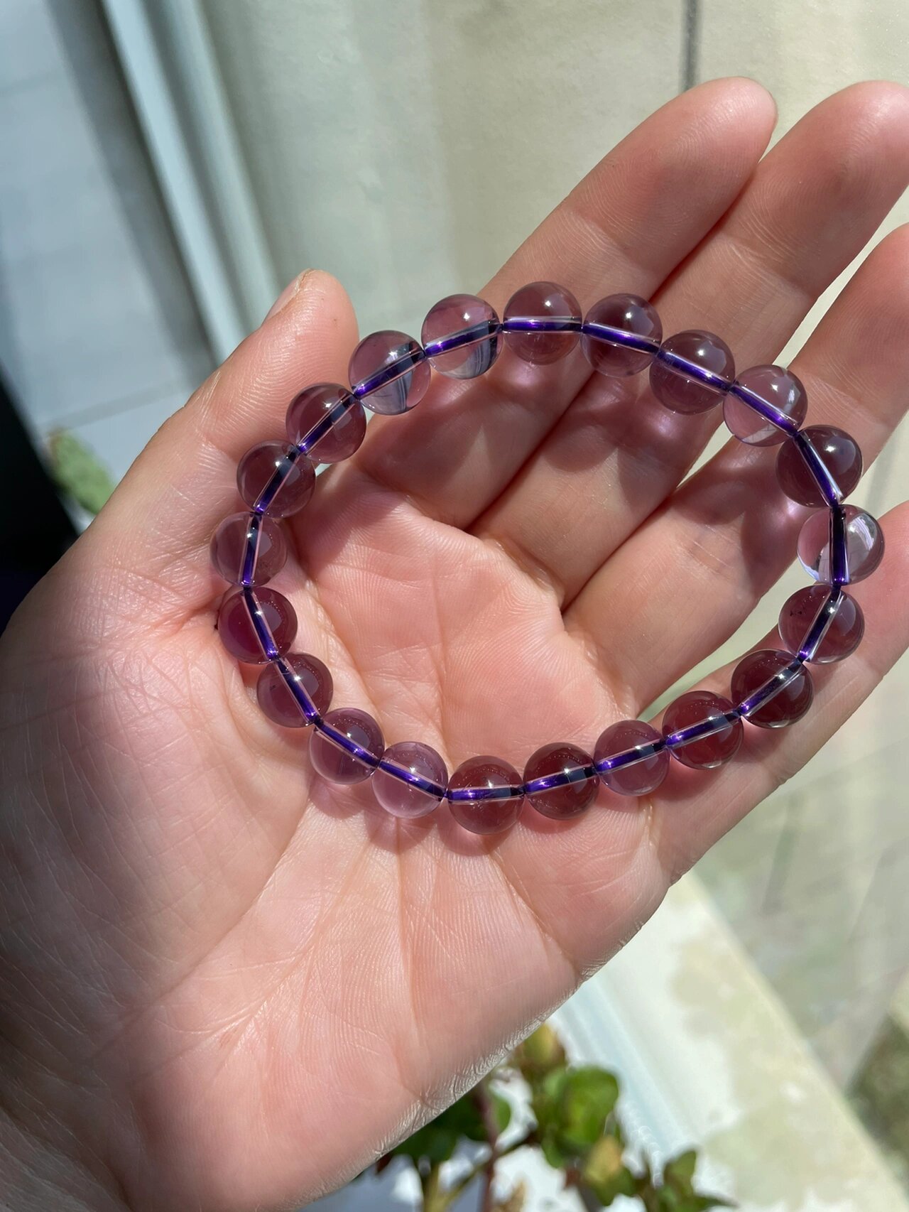 紫水晶颜色有点浅 这个怎么样呀,里面也有微棉,第一次入,还想在买个