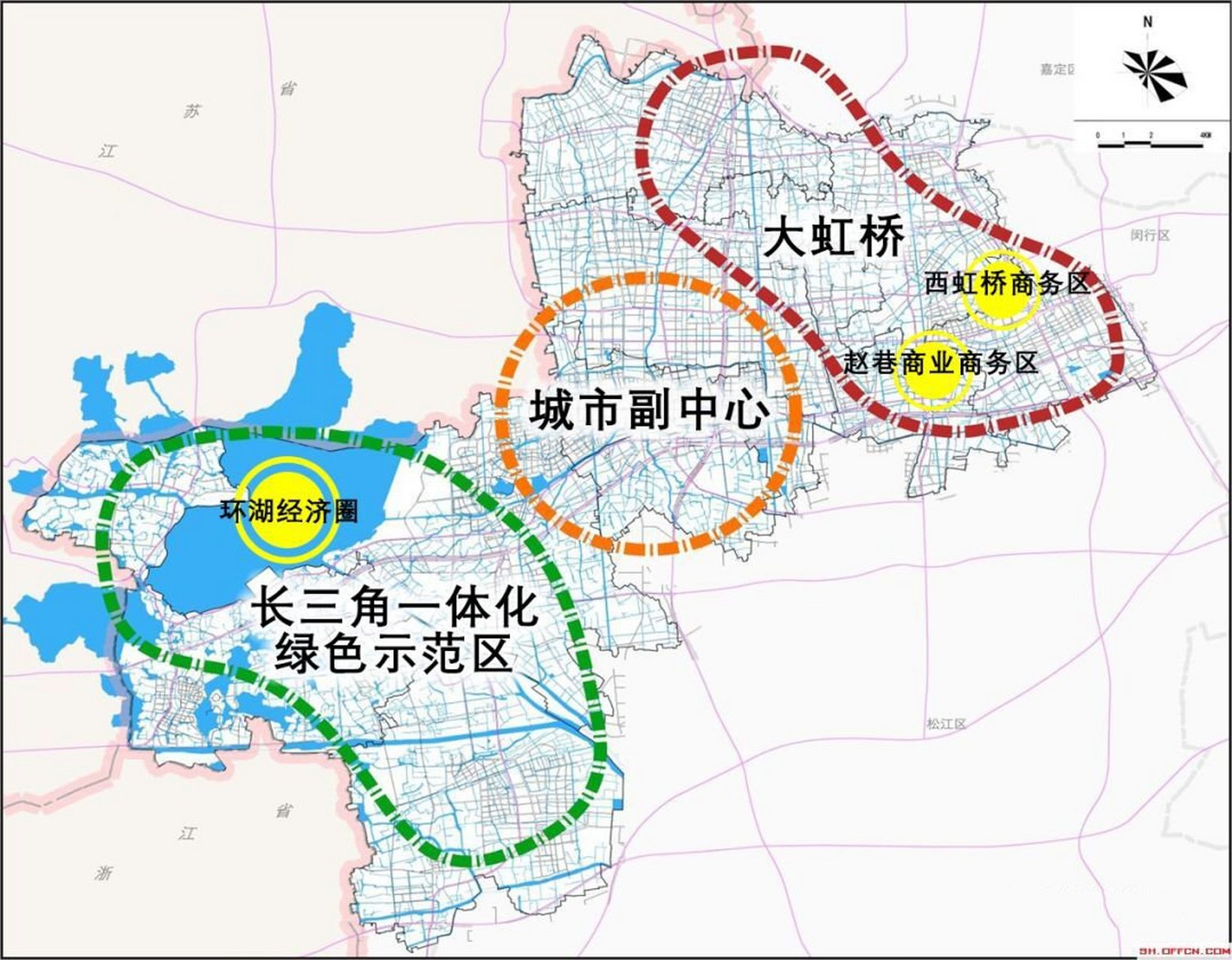 青浦区地理位置图片