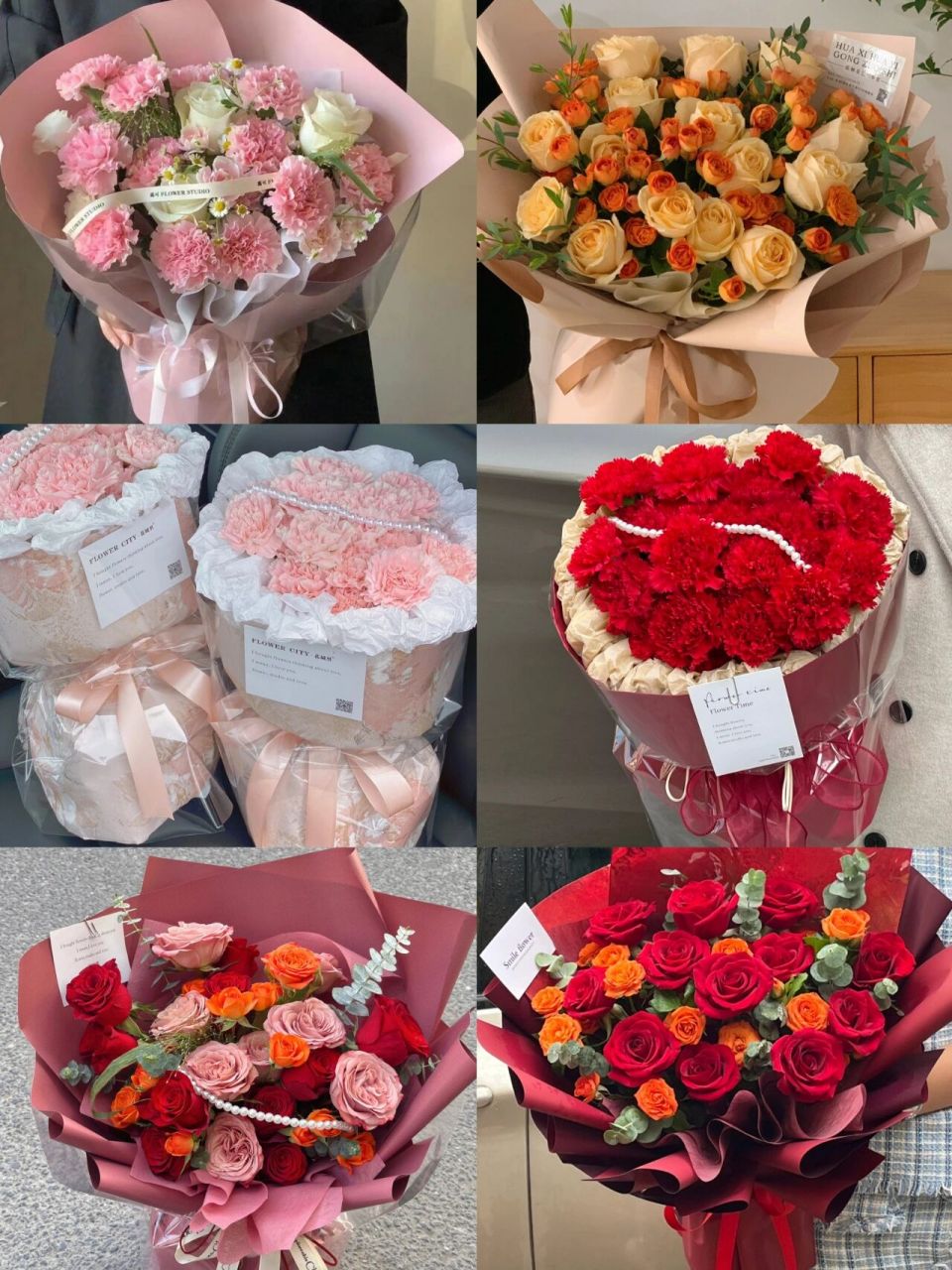 订婚花束 & 送丈母娘花束 给大家整理了6款被问的最多的订婚花束款式