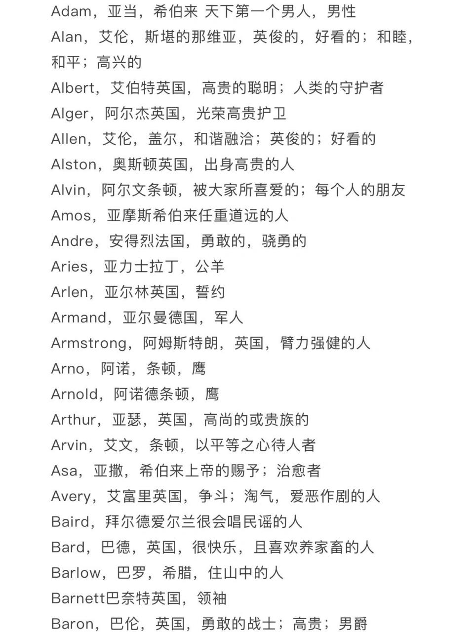 收藏|最全男孩👦英文名字(女孩版在另一 rudolf,鲁道夫条顿,狼.
