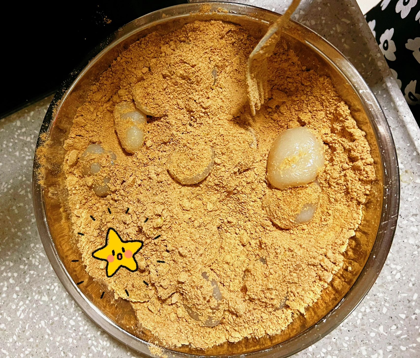 马打滚-小时候最喜欢吃的小吃之一