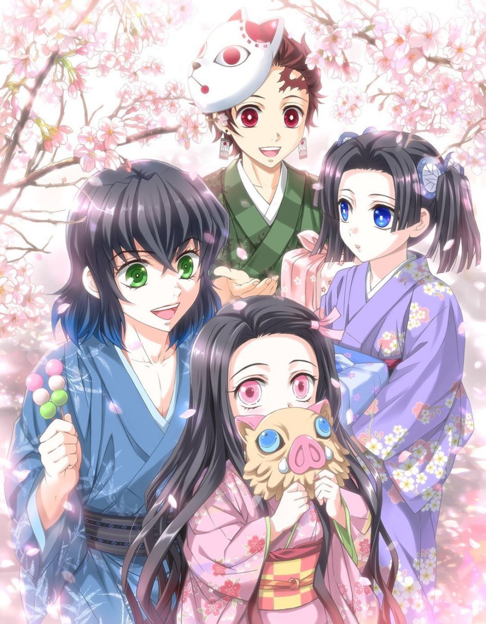 鬼灭之刃#今天12月28日也是称豆子生日,祝称豆子生日快乐 pid