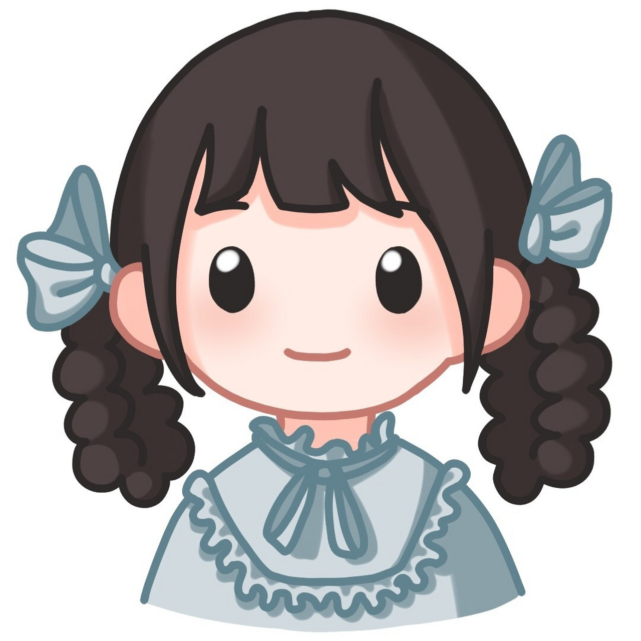 大头简笔画|安妮和戴安娜 是很令人羡慕的友谊069969♀15