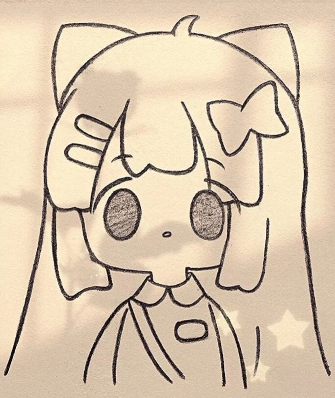 教你画画96简笔画动漫女孩简单好学可爱 快手