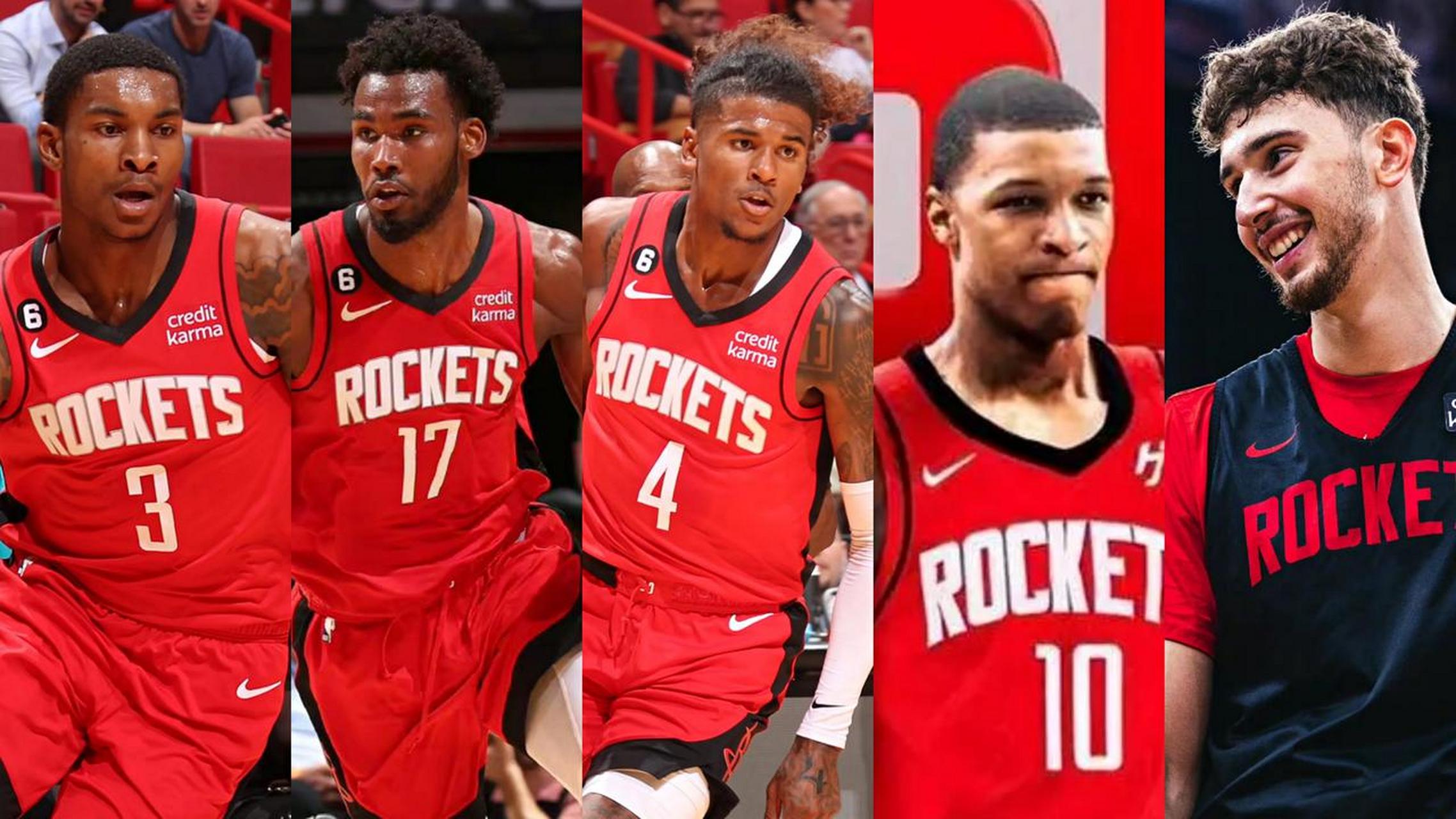 火箭季前赛6人场均得分上双!阵容短板是先发中锋!