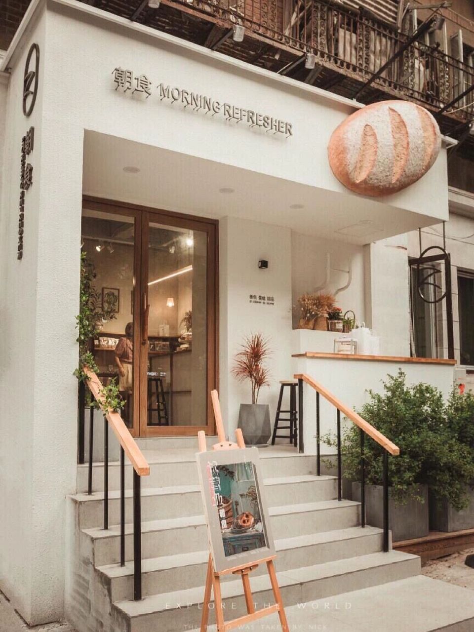 回头率超高的面包店92门头设计!