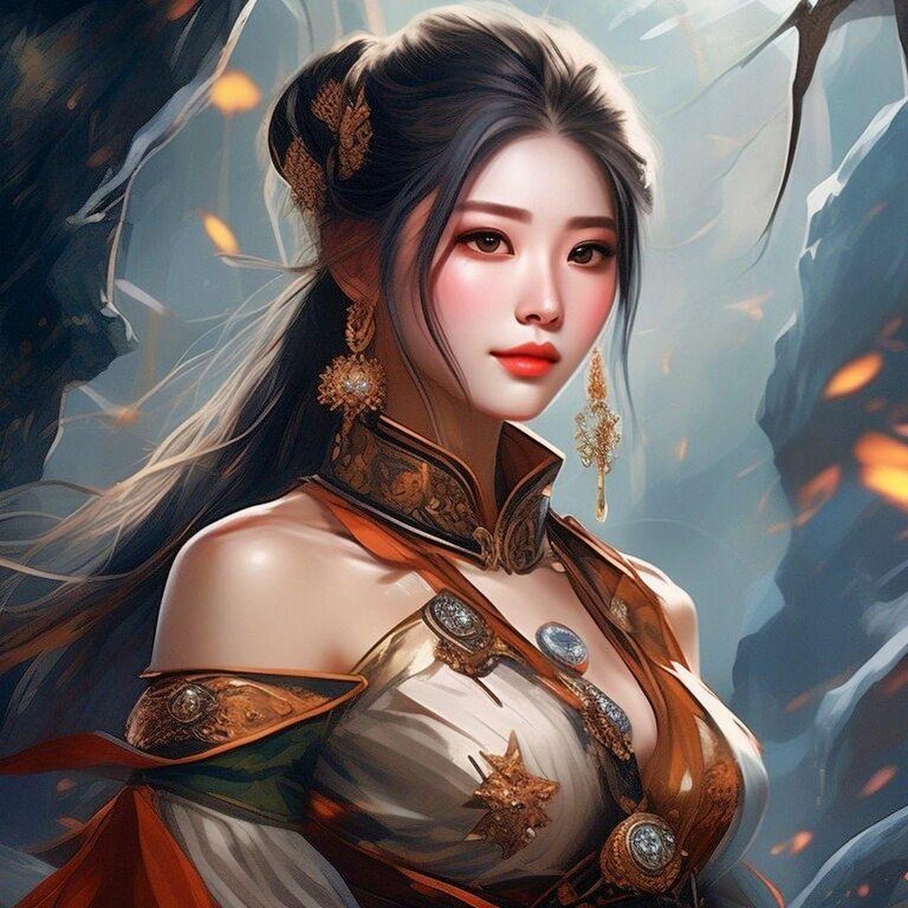 古装仙女插画图集 国漫国风 古风头像