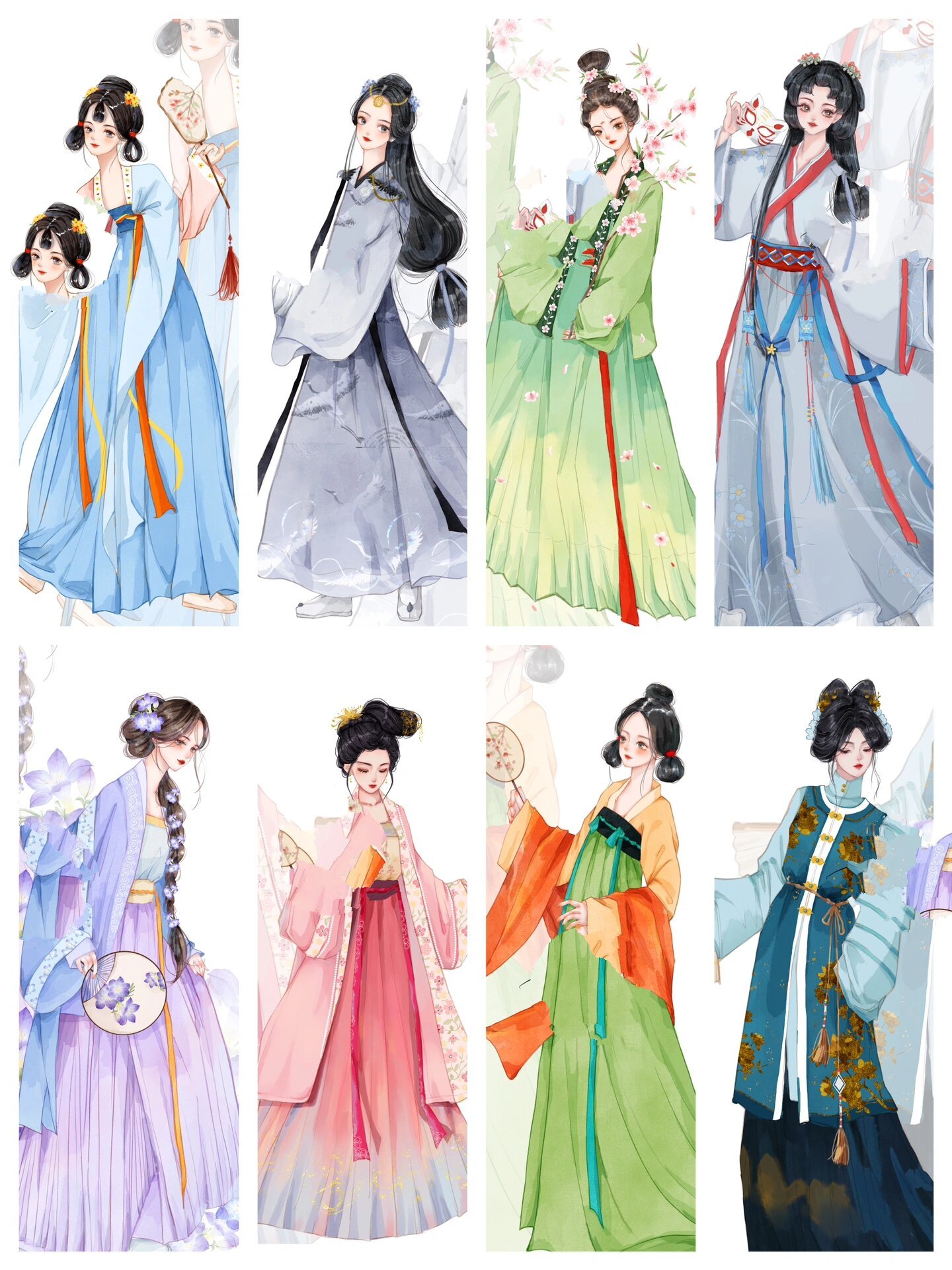 古风 全身人物合集