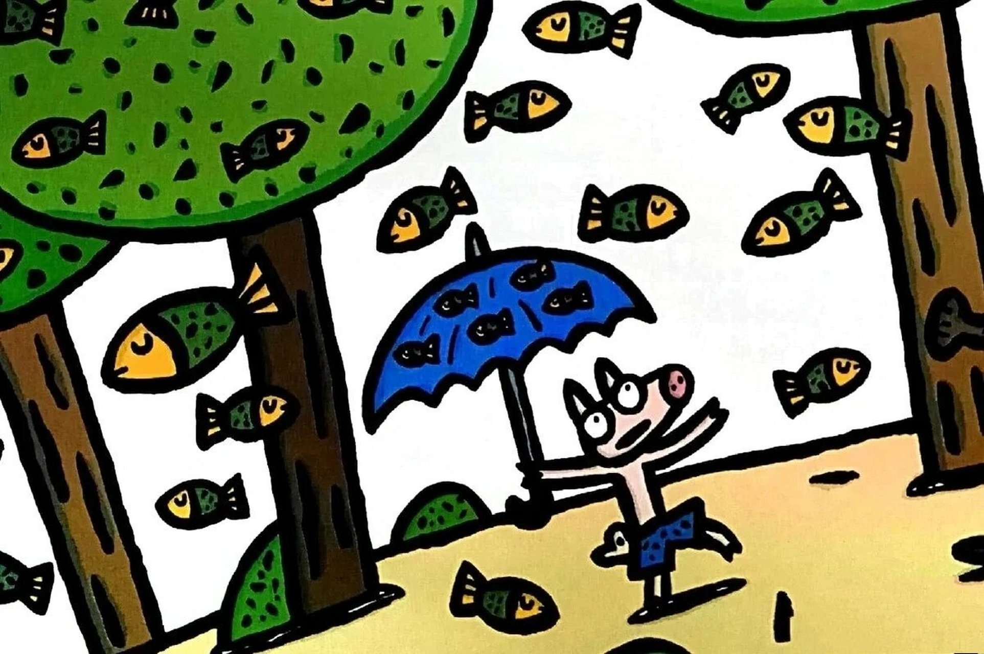 (二)绘本《神奇雨伞店》亲子故事活动设计 【毛丫讲绘本】绘本阅读