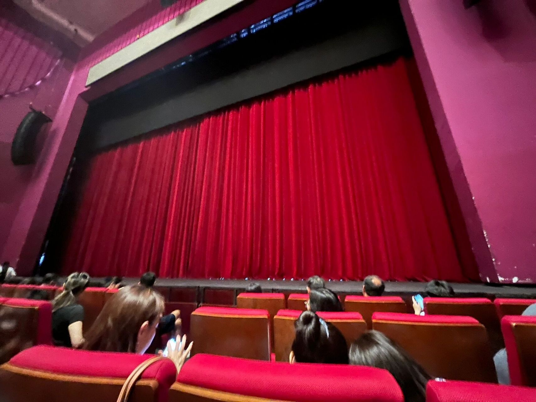 天桥艺术中心如何选座位 我的座位是乐池 4排18号 视线如图 可以看得