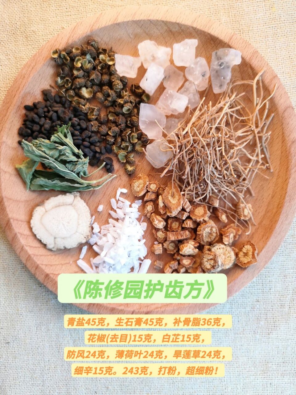 陈修园固齿神方# #陈修园固齿散# #仲景的超级粉丝陈修园