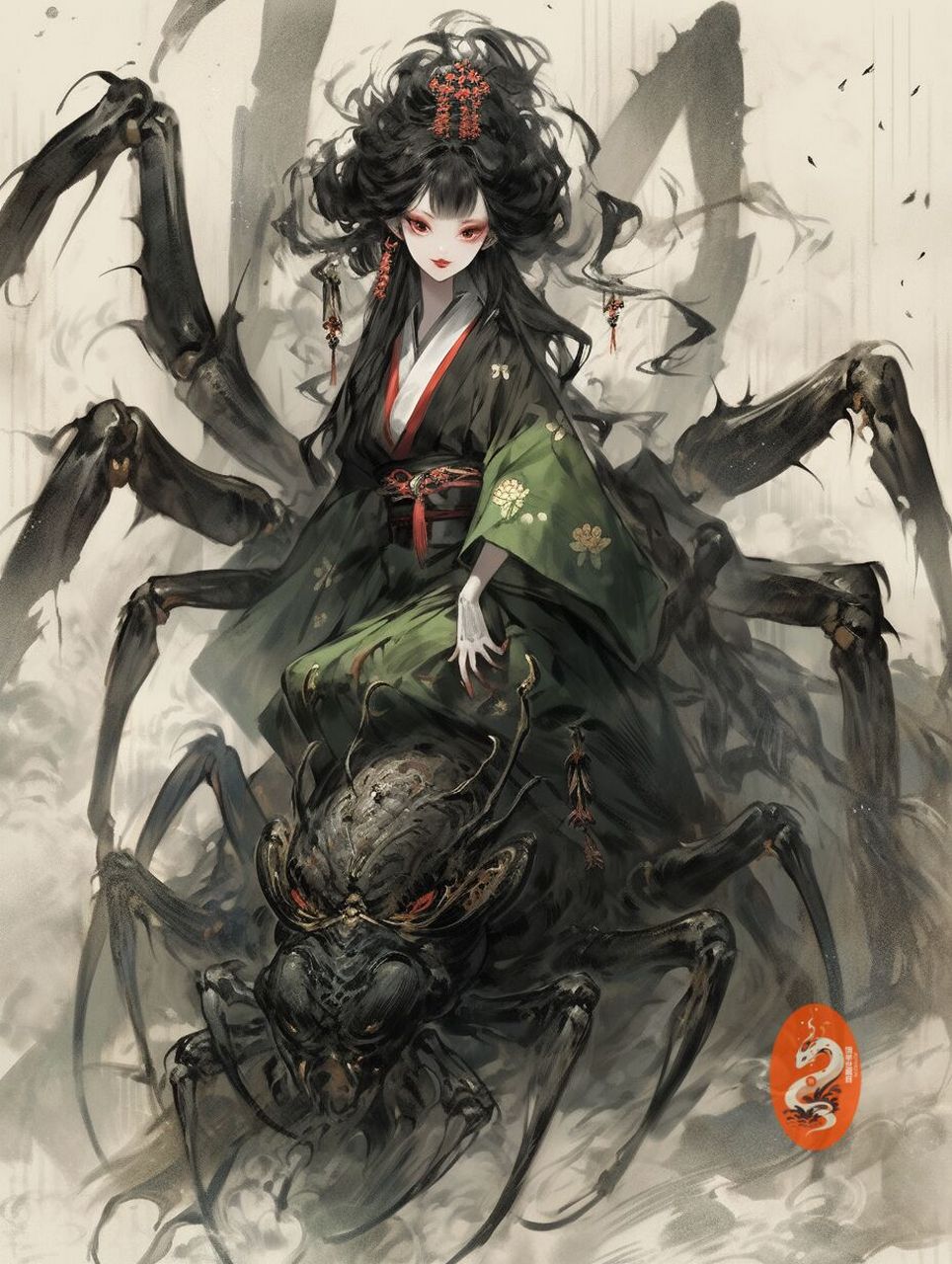 【西游:蜘蛛精】 我知道蜘蛛嘴里有东西,别打扰别人进食,小心被吃掉