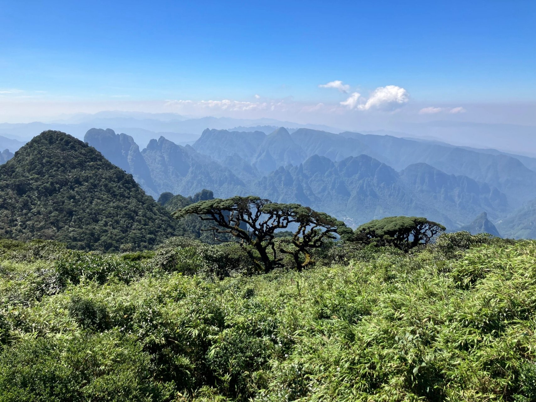 圣堂山风景图片