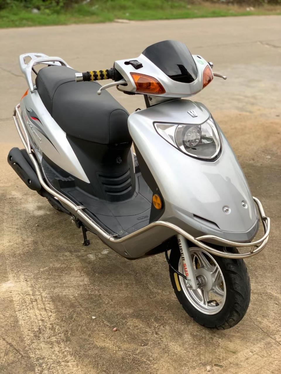 银色-正品 豪爵喜之星100cc