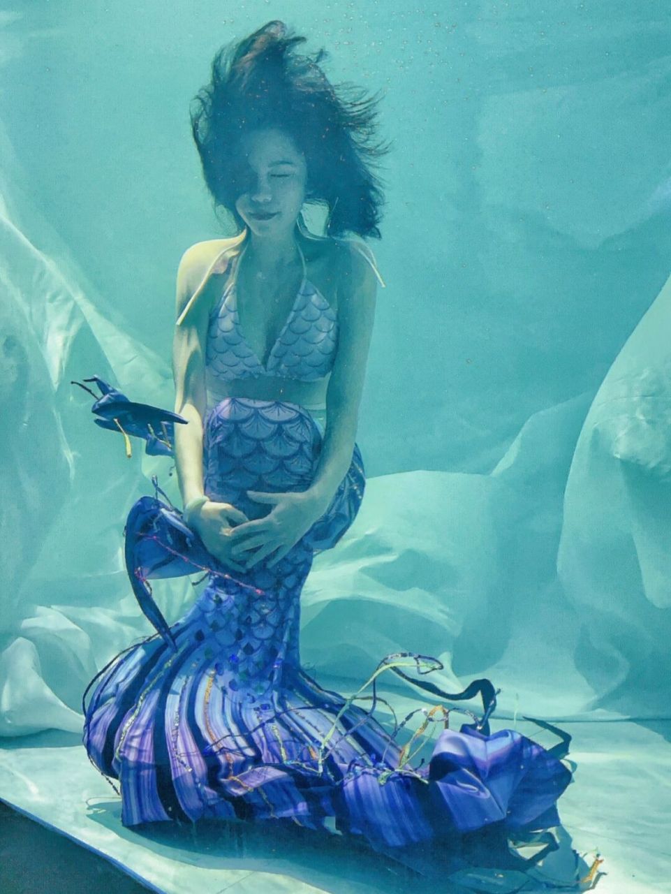 唯美写真 嗨,我是瓶瓶93 一直都想拍一套自己独有风格的水下写真