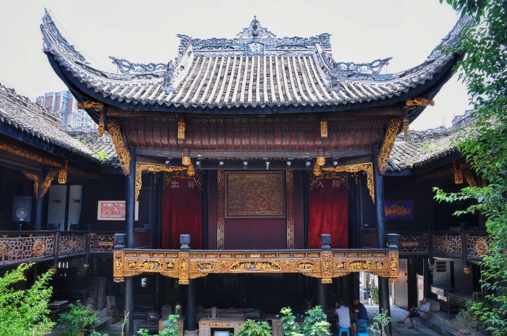 自贡古迹|贡井陈家祠堂 贡井陈家祠堂位于贡井老街,是一处完整的